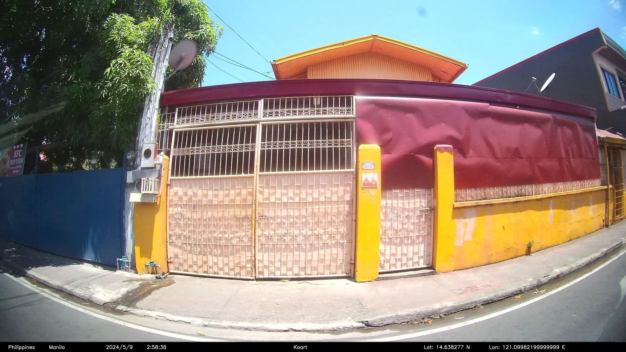 Street view near Villa Cristina Resort, Marikina City — © kaartcam (CC BY-SA · Mapillary)