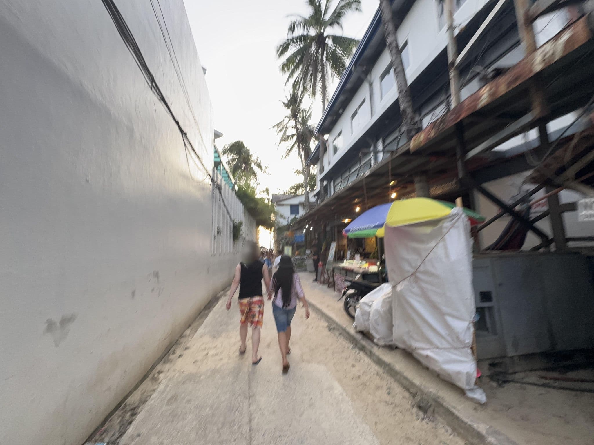 Street view near Acquitel Resort - Boracay, Balabag — © filipb (CC BY-SA · Mapillary)