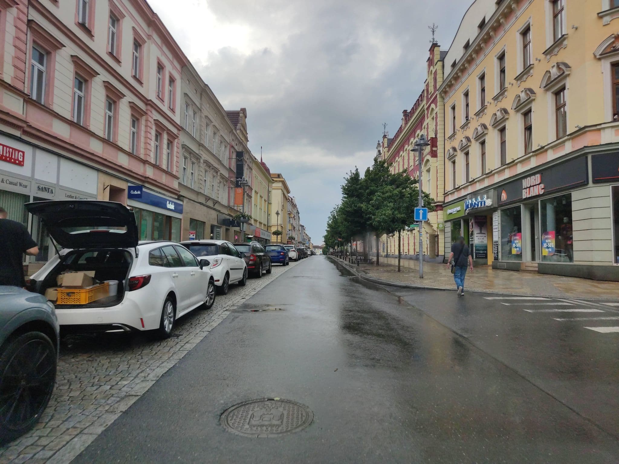Street view near Hotel Tábor, Tábor — © martinpoljak (CC BY-SA · Mapillary)