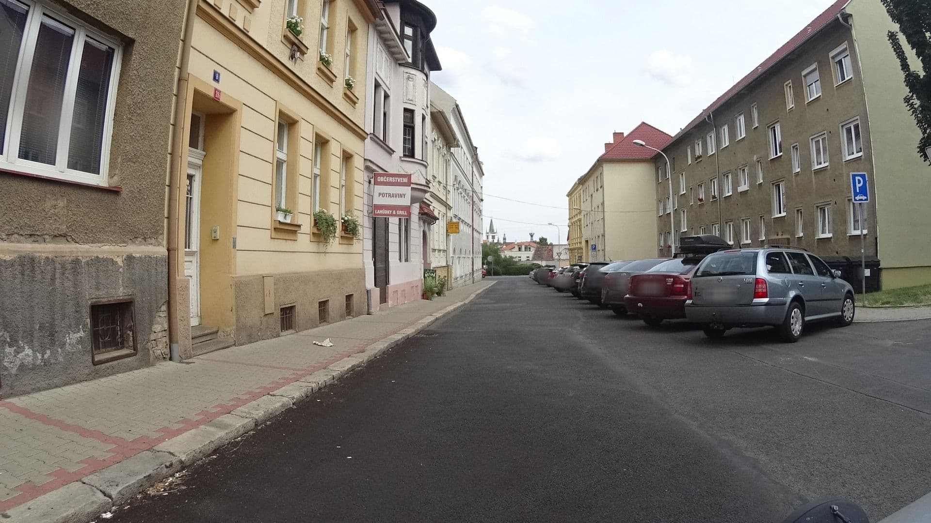 Street view near Pension Relax, Litoměřice — © 468p (CC BY-SA · Mapillary)
