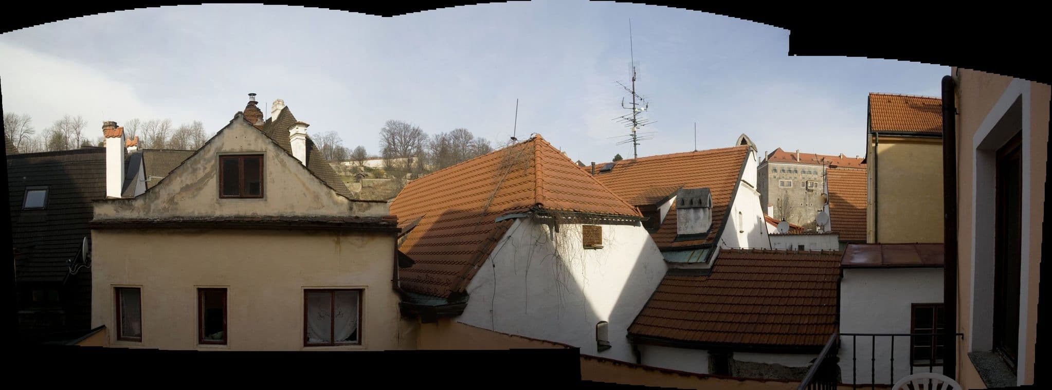 Street view near Apartmány Domestika, Český Krumlov — © txllxt (CC BY-SA · Mapillary)