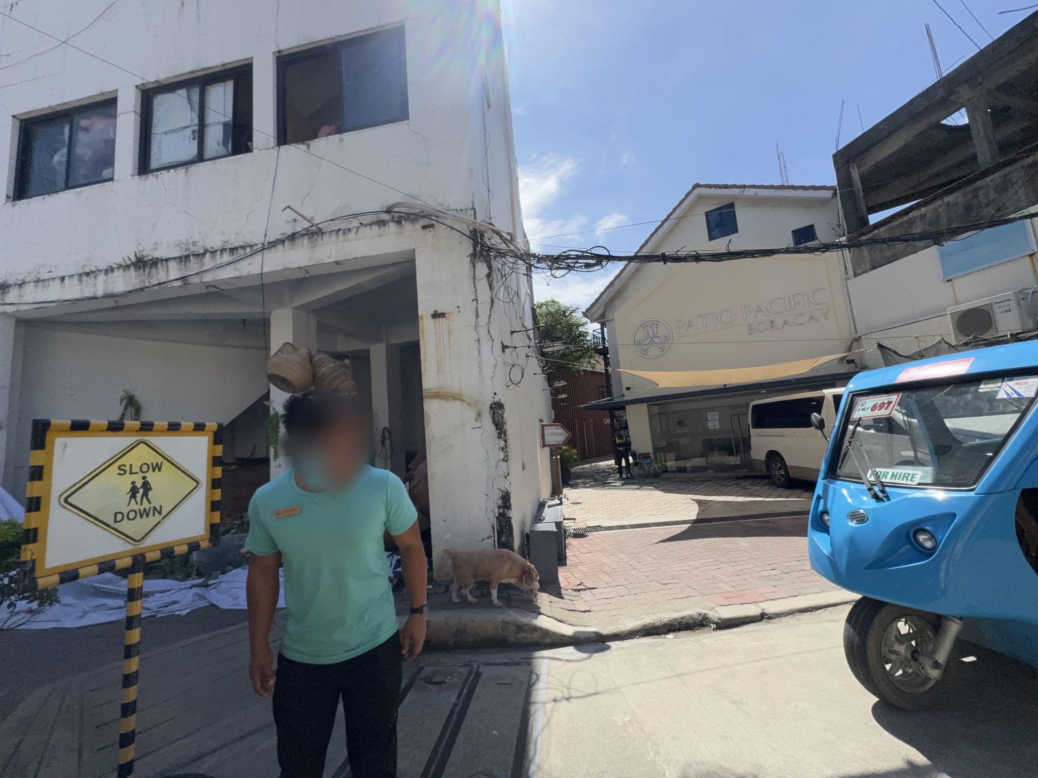 Street view near Patio Pacific Boracay, Balabag — © filipb (CC BY-SA · Mapillary)
