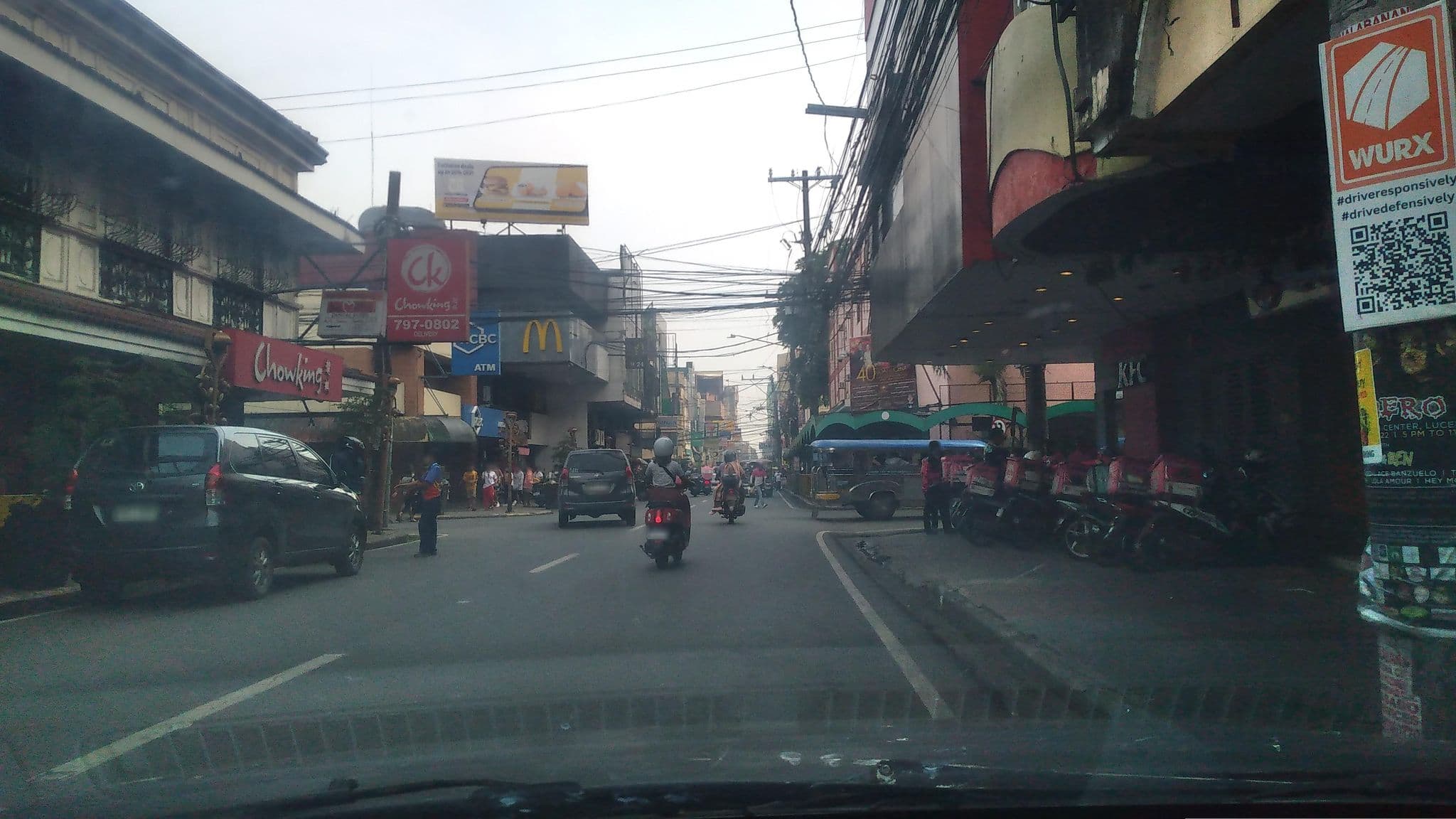 Street view near Lady Luck Hotel, Lucena — © nickrds09 (CC BY-SA · Mapillary)