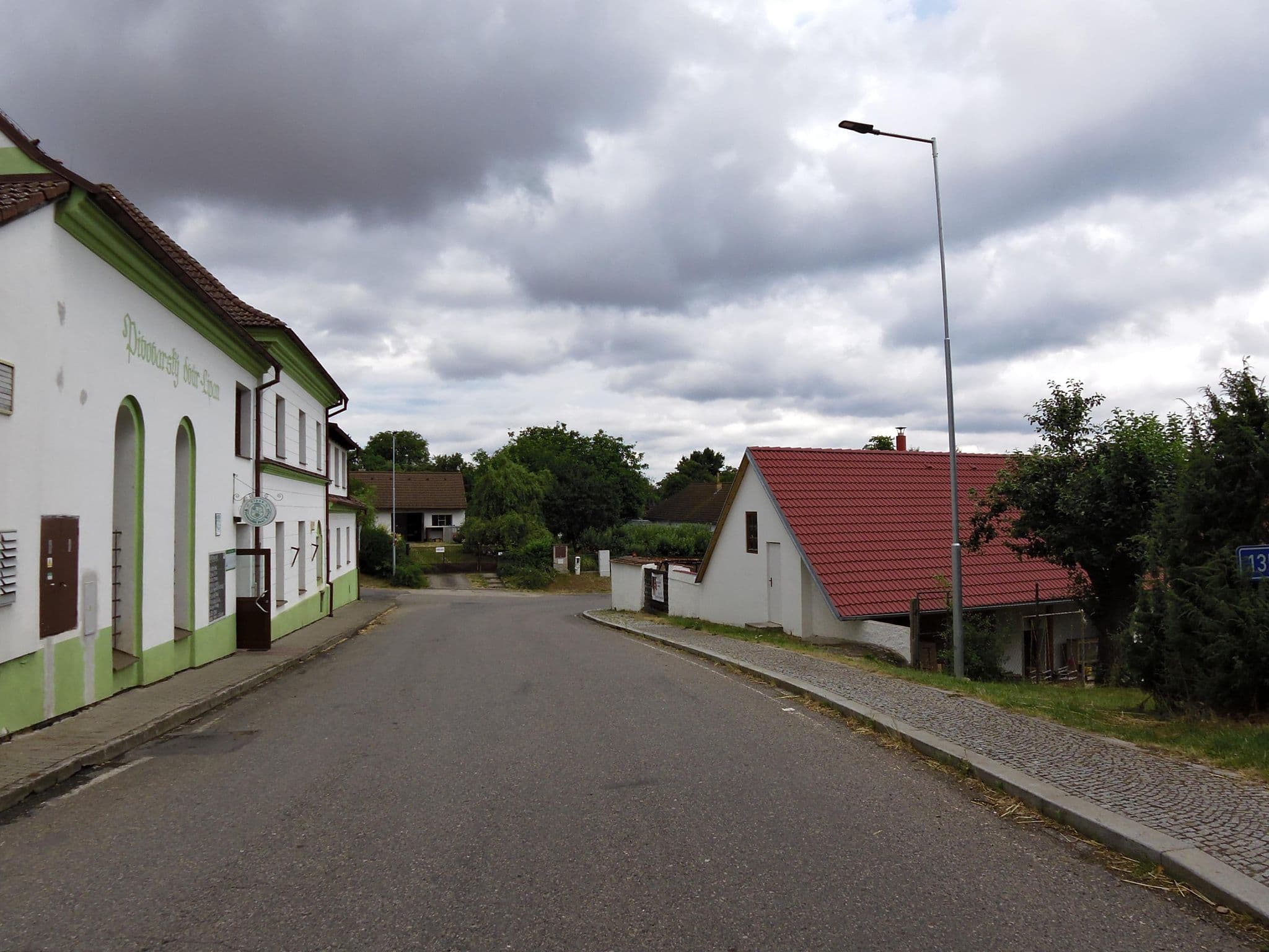 Street view near Pivovarský dvůr Lipan, Bechyně — © fell3 (CC BY-SA · Mapillary)