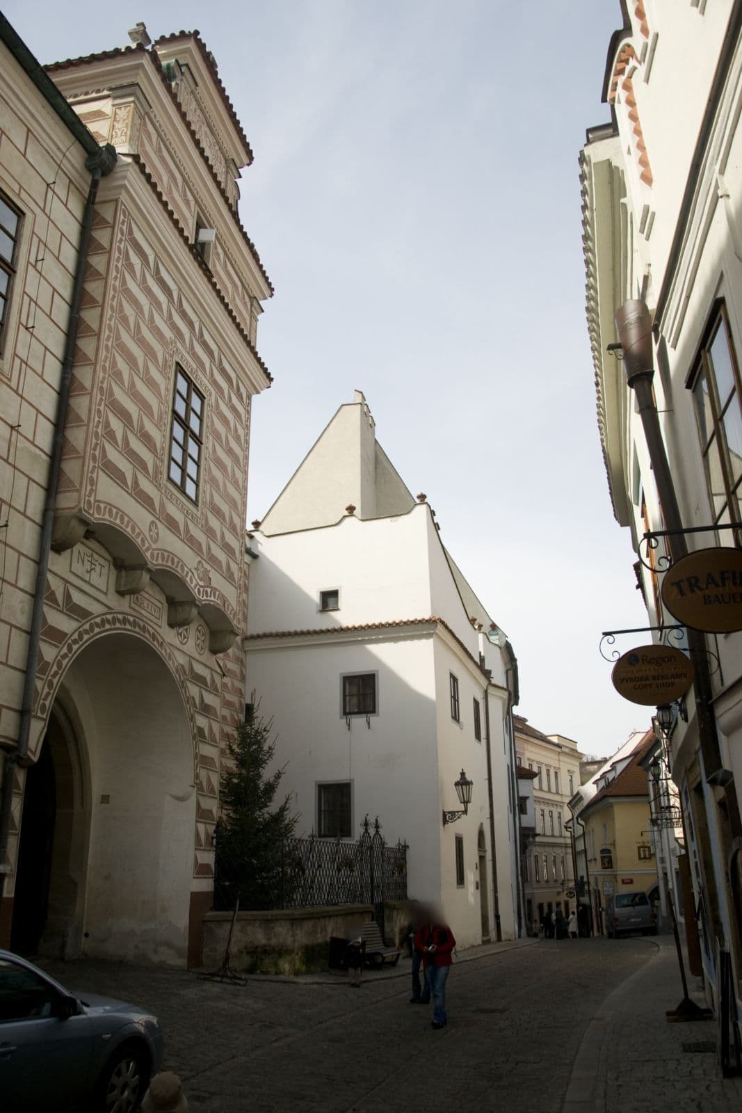 Street view near Apartman Galerie Marie, Český Krumlov — © txllxt (CC BY-SA · Mapillary)