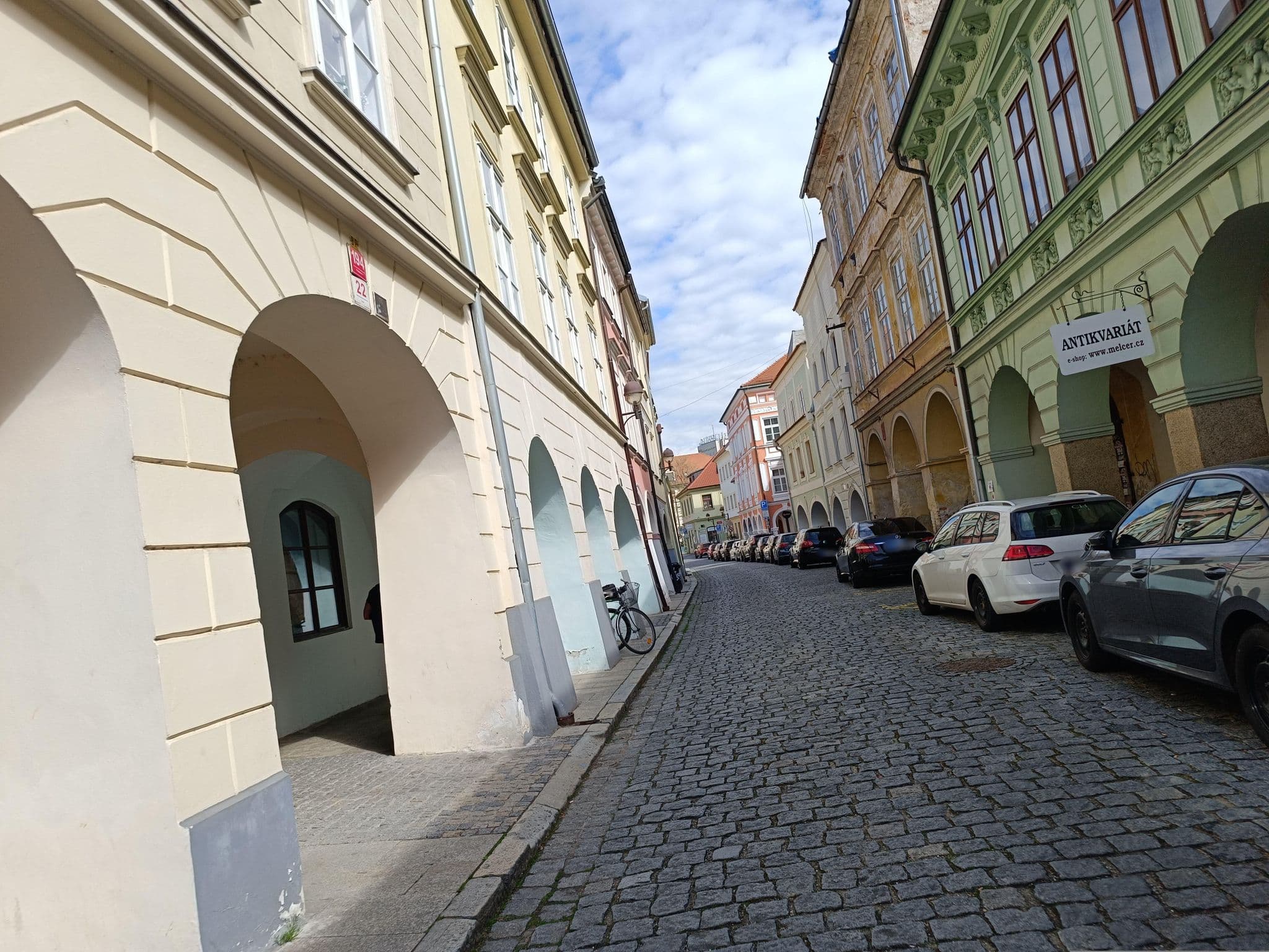 Street view near U Tří Hrušek, České Budějovice — © Duro (CC BY-SA · Mapillary)