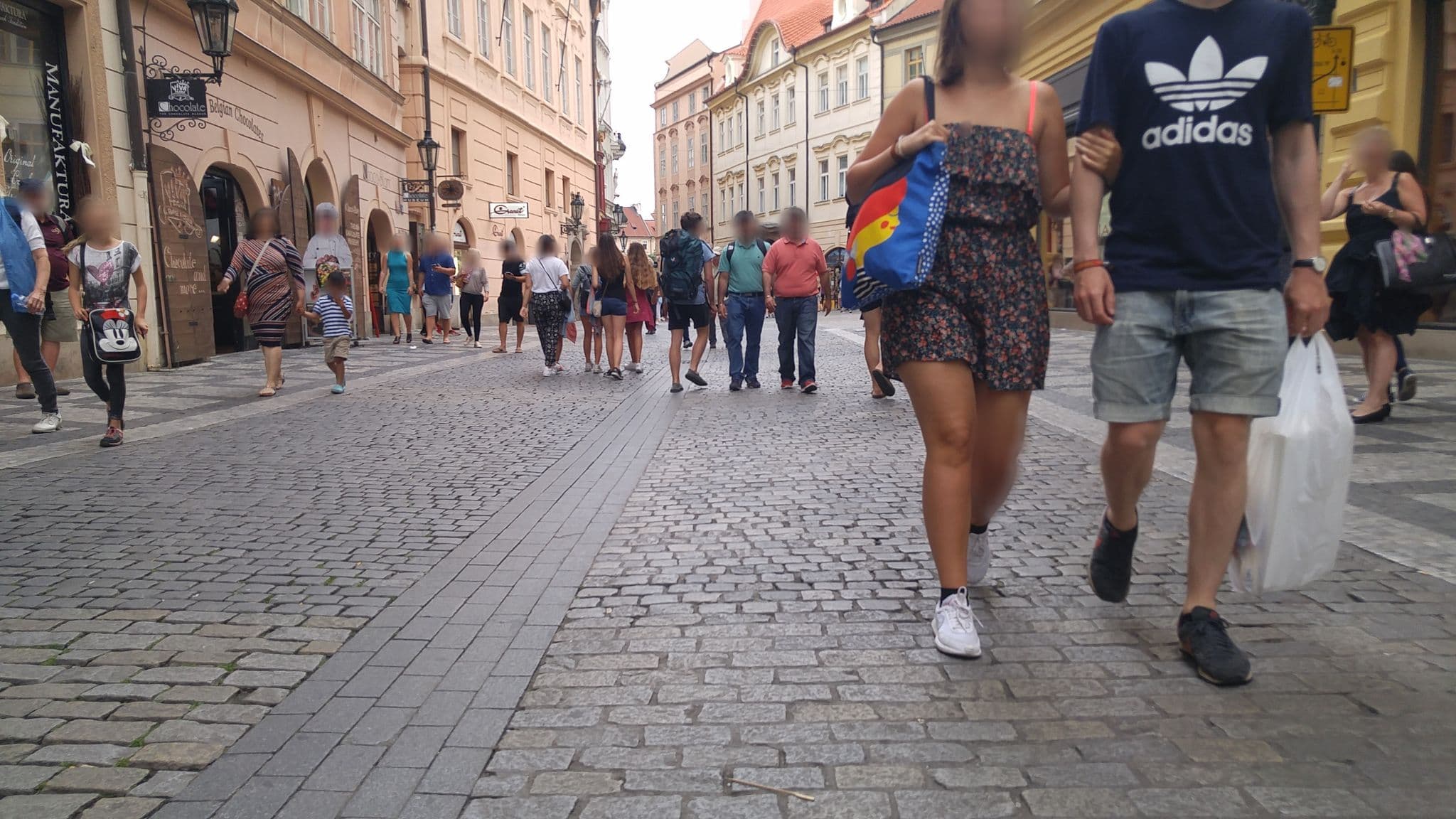 Street view near Ventana, Prague