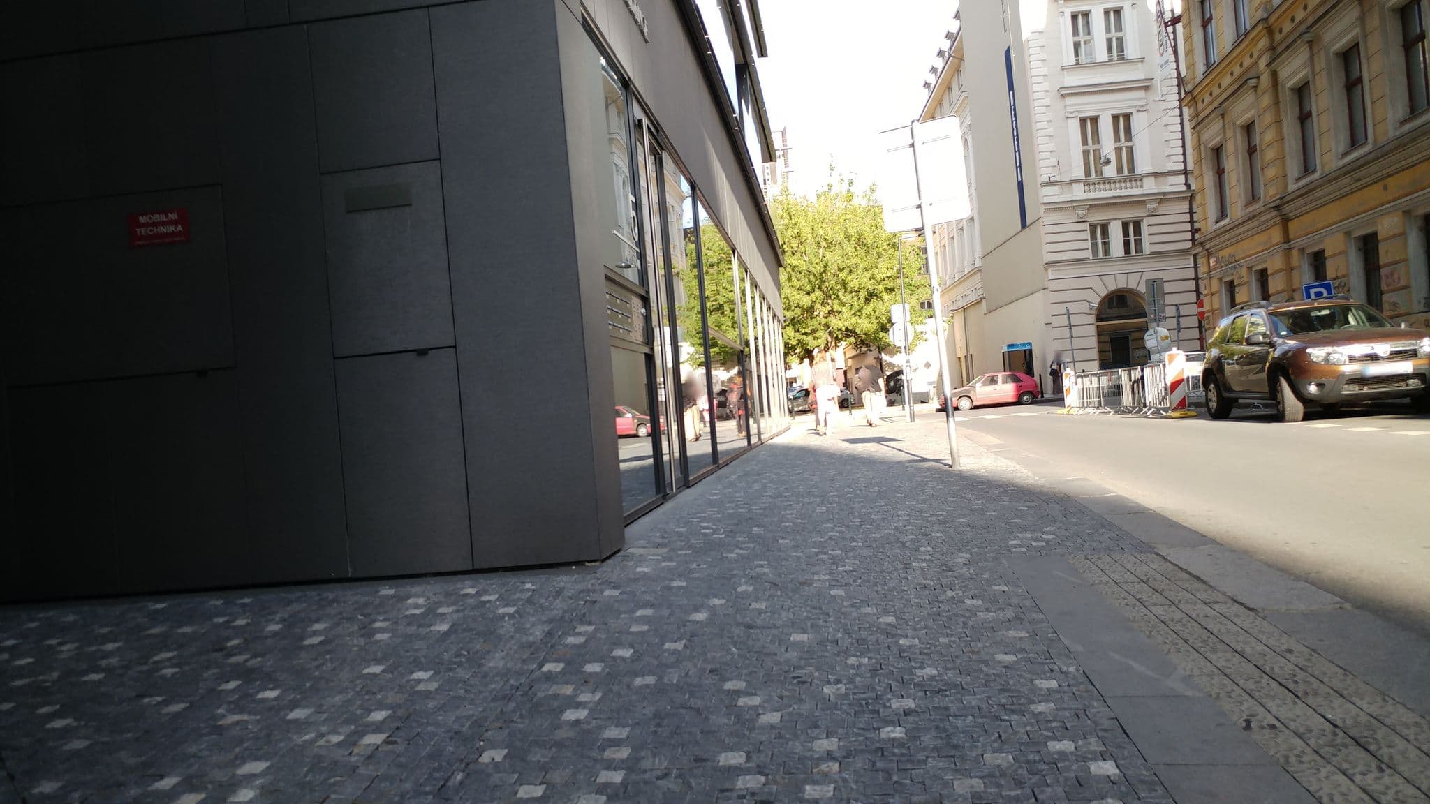 Street view near Q Aurea, Nové Město