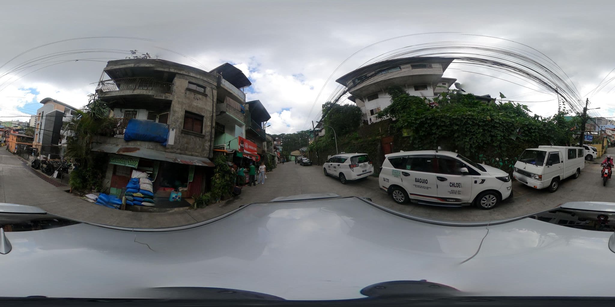 Street view near Villanueva Boarding House, Baguio — © Kaart---360 (CC BY-SA · Mapillary)