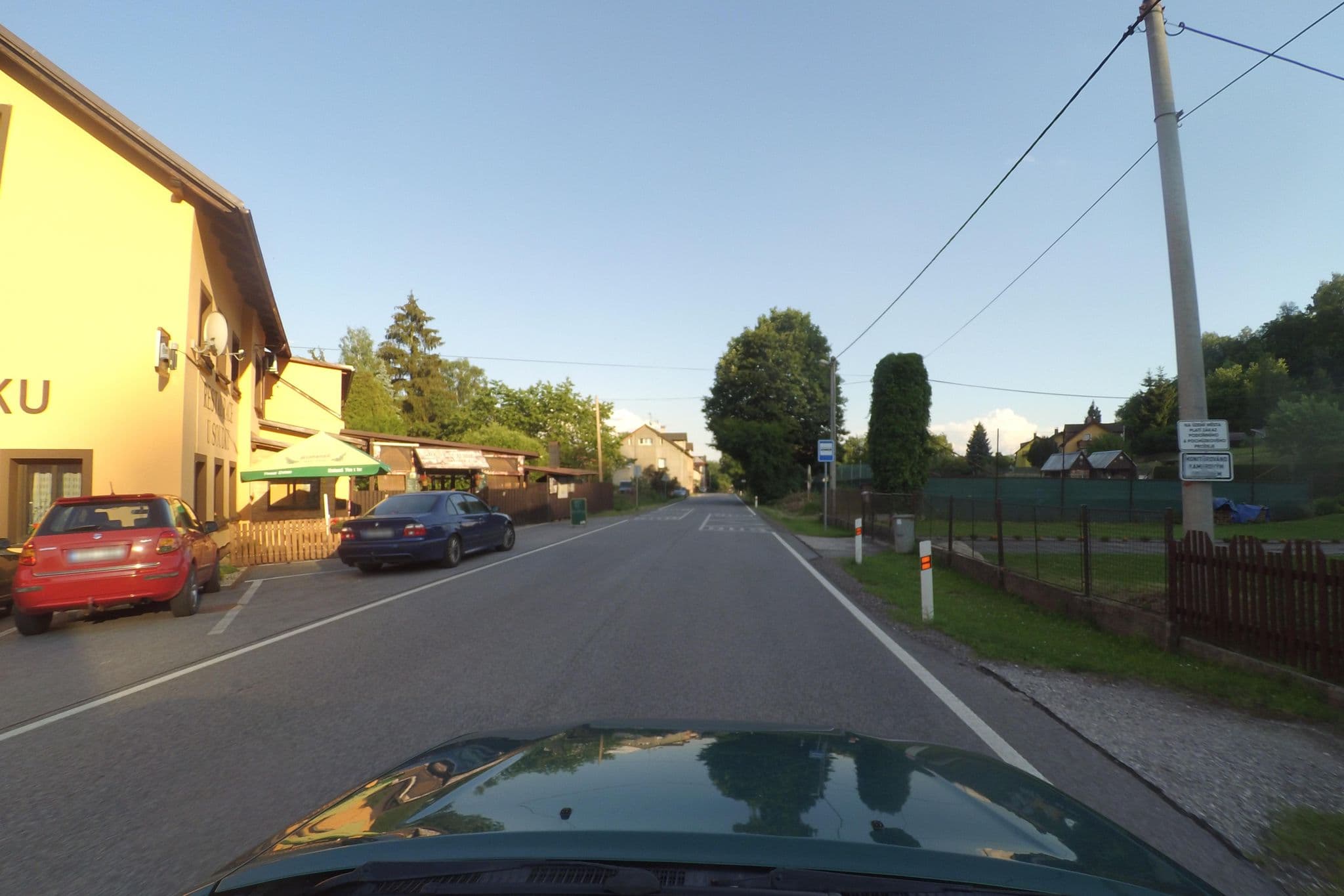 Street view near Rodinný pension U Soudku, Hostinné — © wegavision (CC BY-SA · Mapillary)
