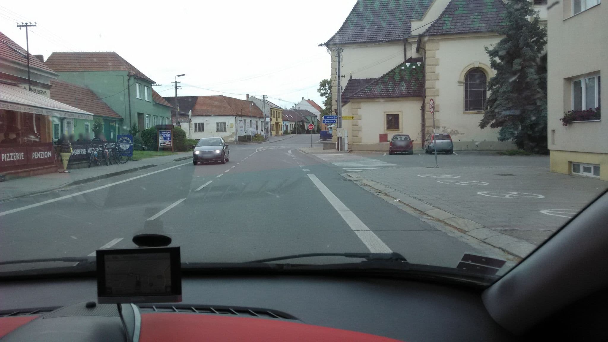 Street view near Penzion Toscana, Lanžhot — © brano (CC BY-SA · Mapillary)