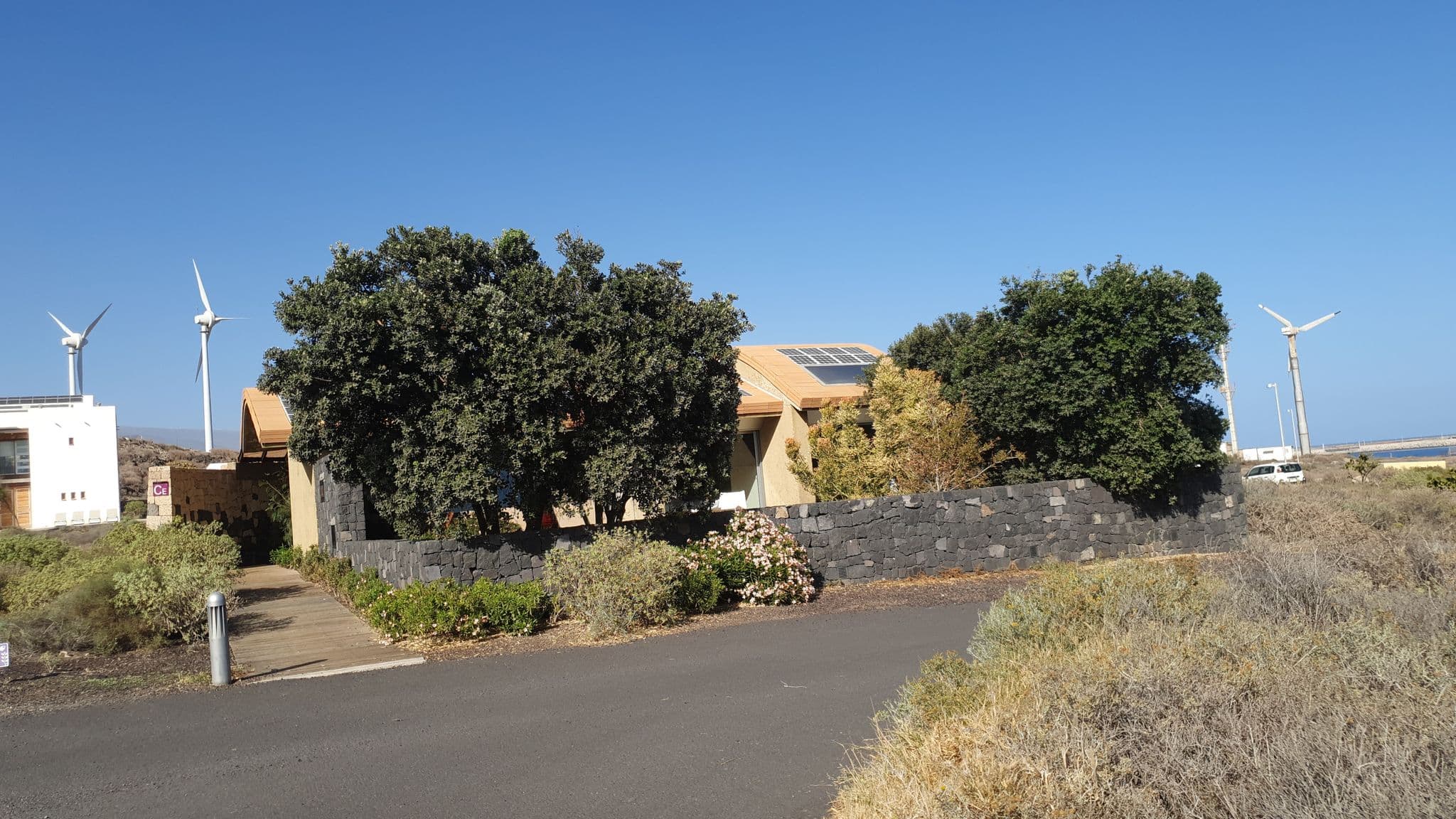 Street view near Casas Bioclimáticas ITER, Granadilla de Abona — © mwinstrup (CC BY-SA · Mapillary)