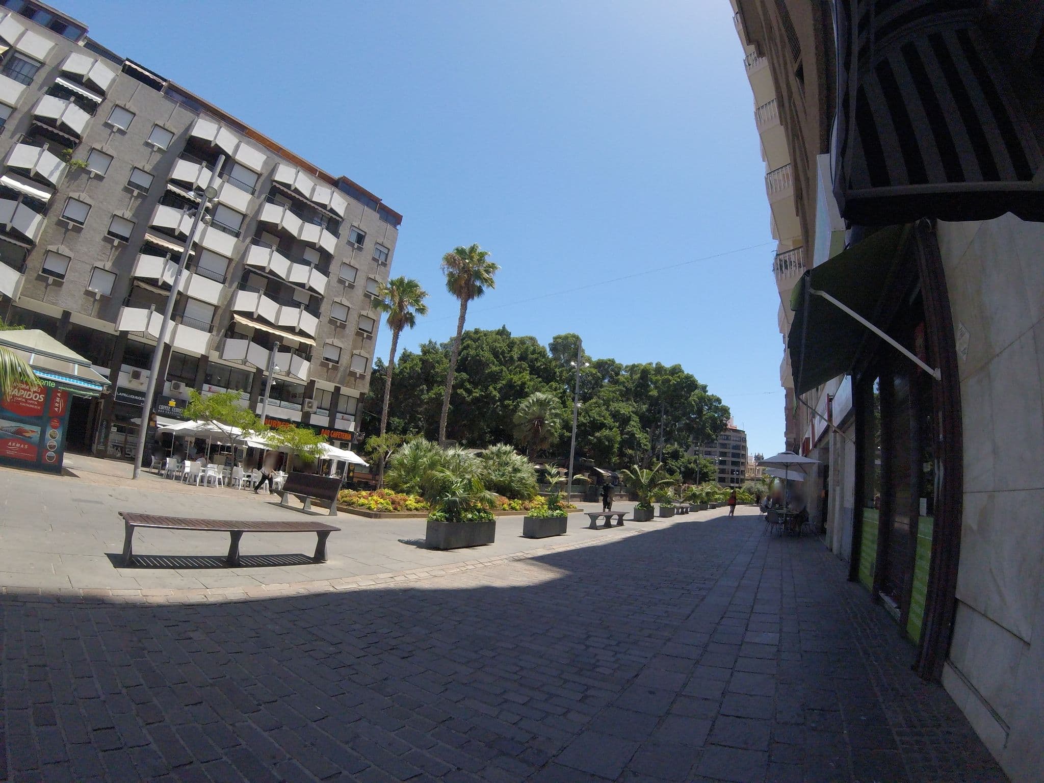 Street view near Hotel Principe Paz, Santa Cruz de Tenerife — © javiersanp (CC BY-SA · Mapillary)