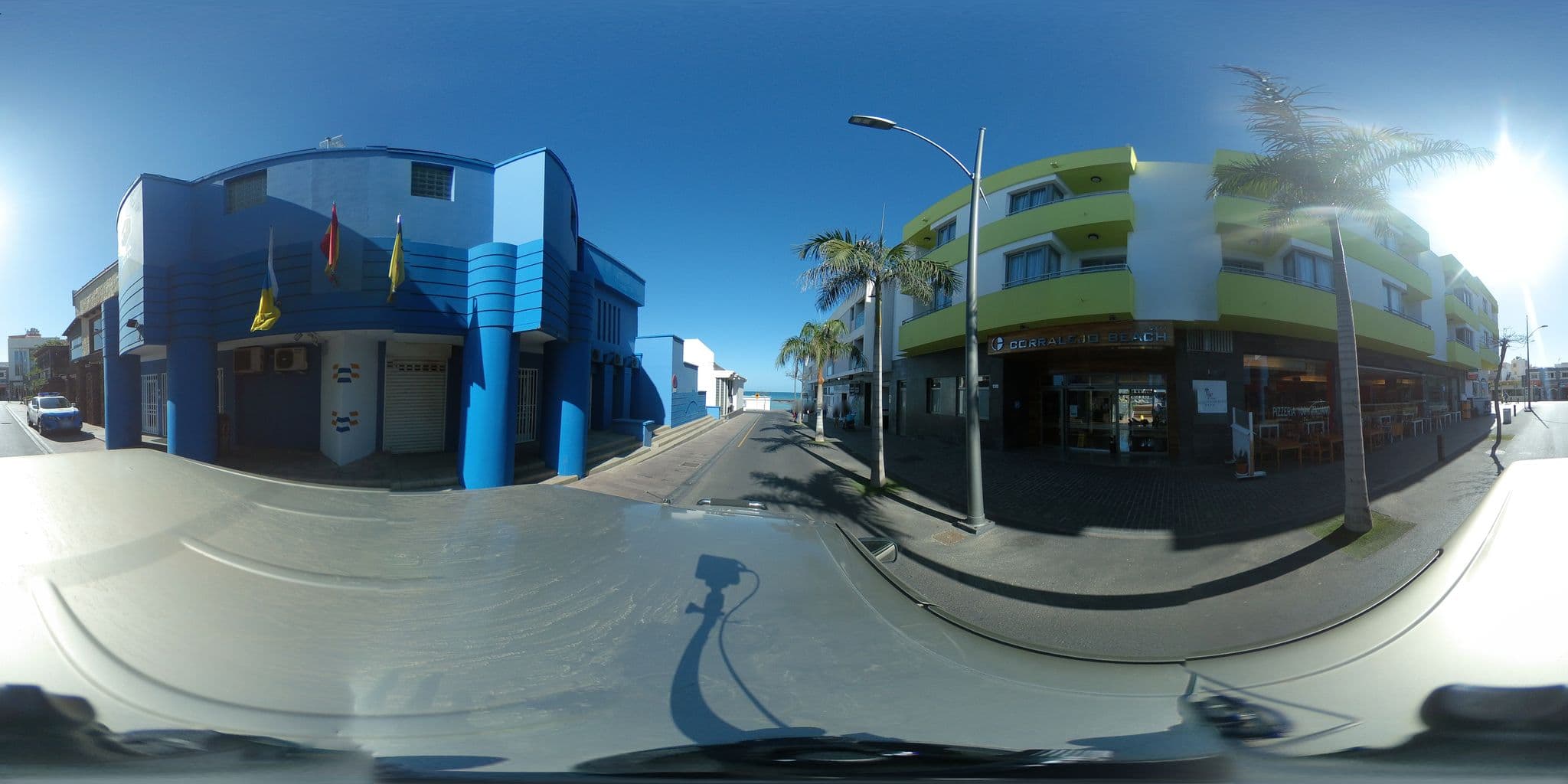 Street view near Corralejo beach nr 152, Corralejo — © javiersanp (CC BY-SA · Mapillary)