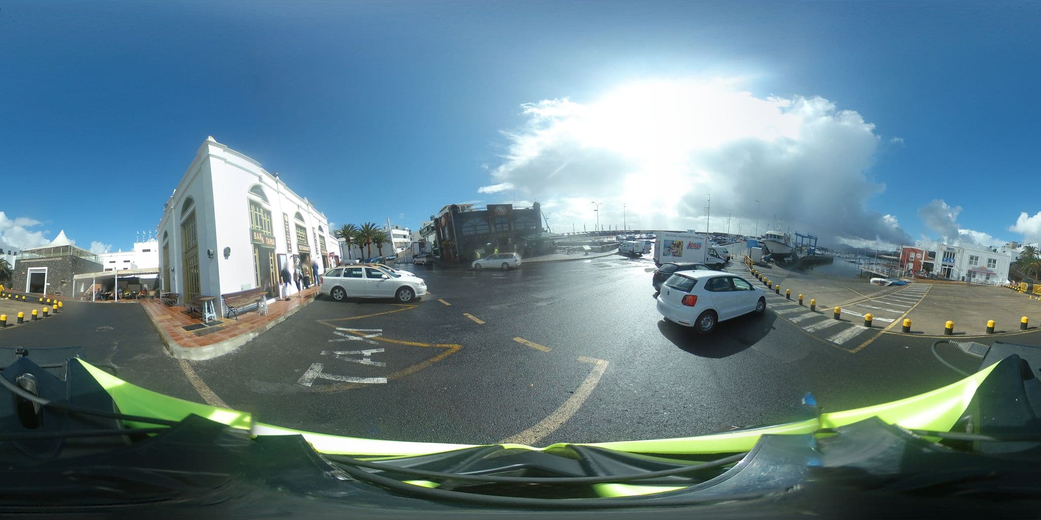 Street view near Bungalows Sal y Mar, Puerto del Carmen — © javiersanp (CC BY-SA · Mapillary)