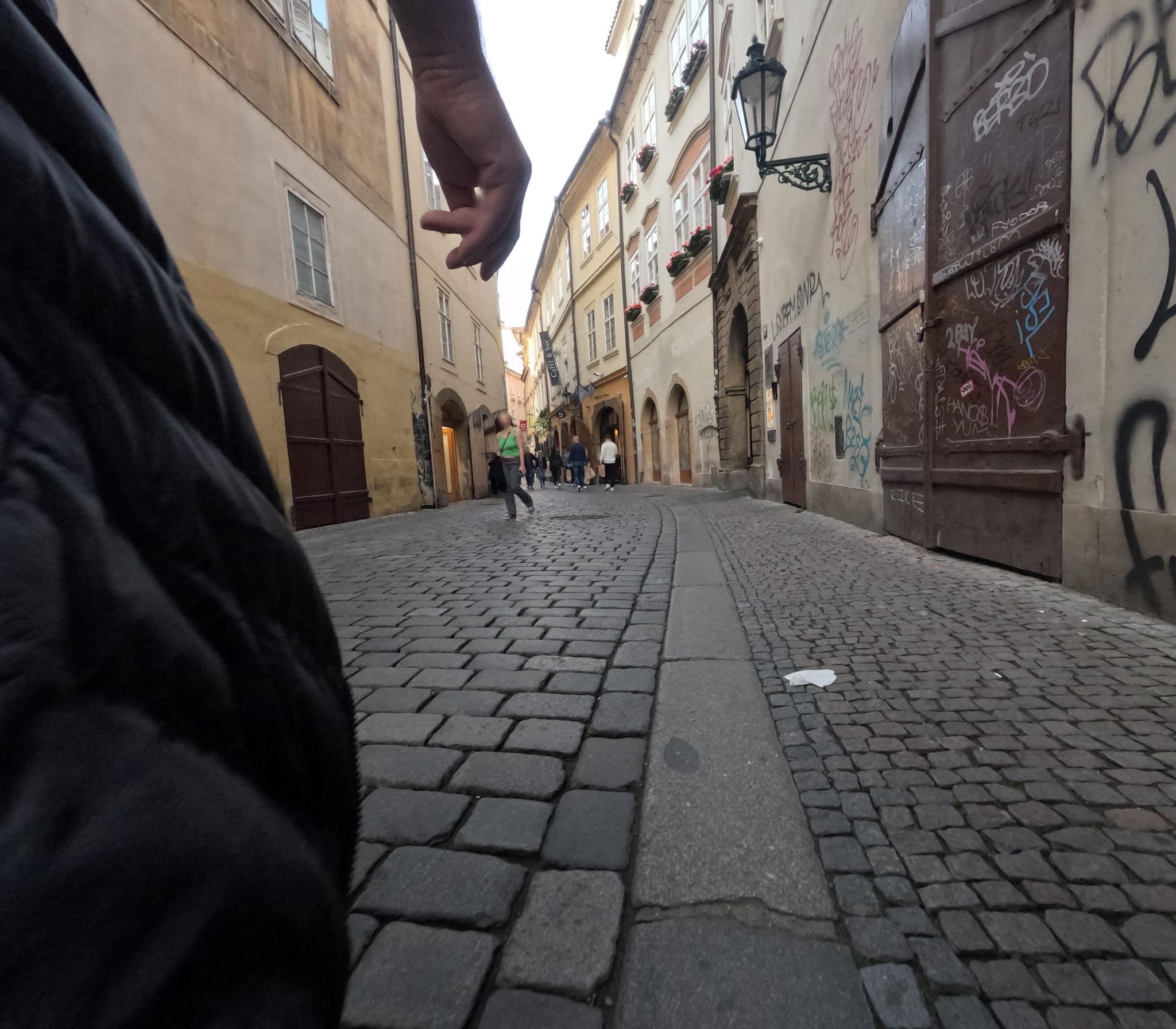 Street view near Dominican, Prague