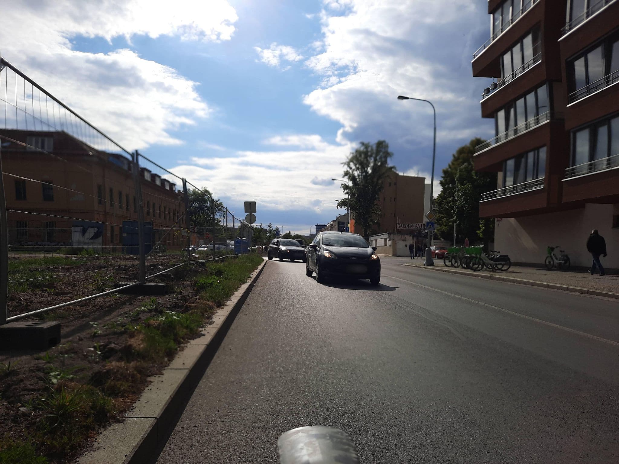 Street view near Airbnb for Bitcoin, Holešovice — © ondrejlopatka (CC BY-SA · Mapillary)