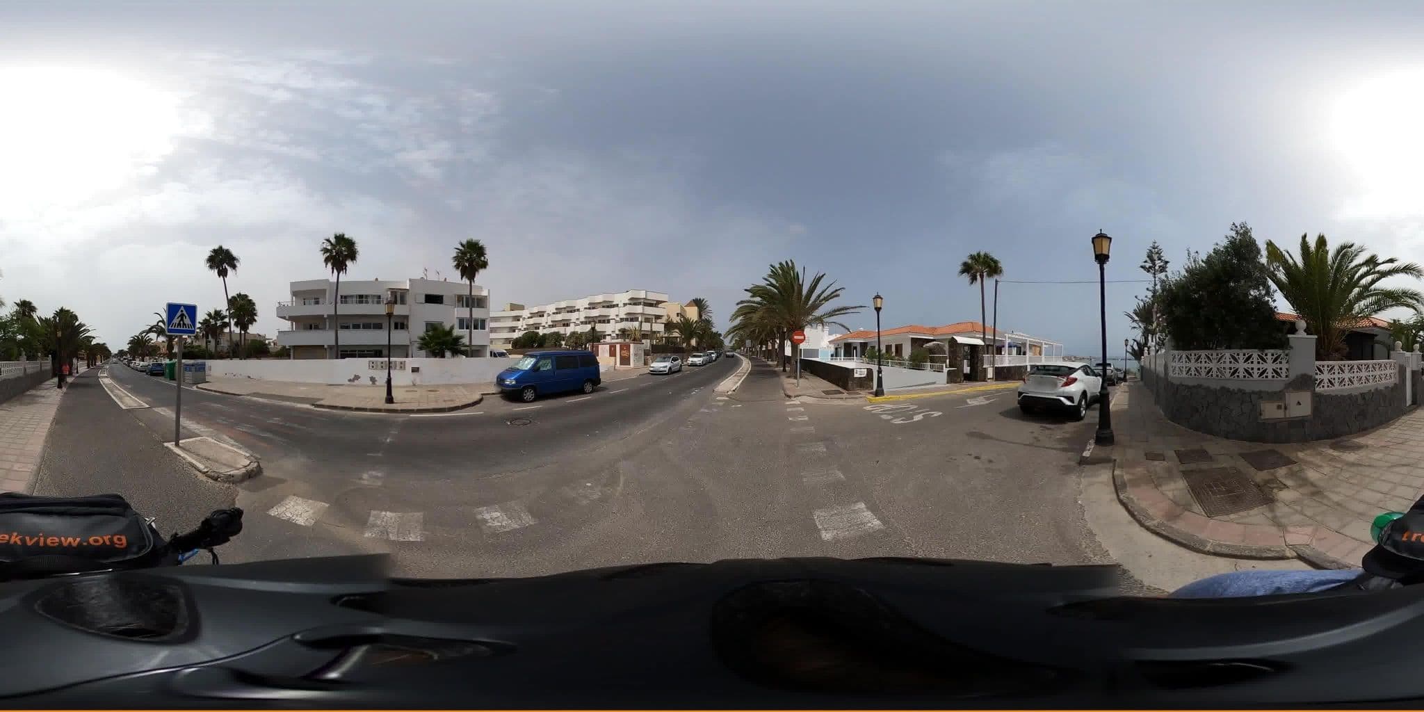 Street view near Villa Bahia Bed & Breakdast, Corralejo — © trekviewed (CC BY-SA · Mapillary)