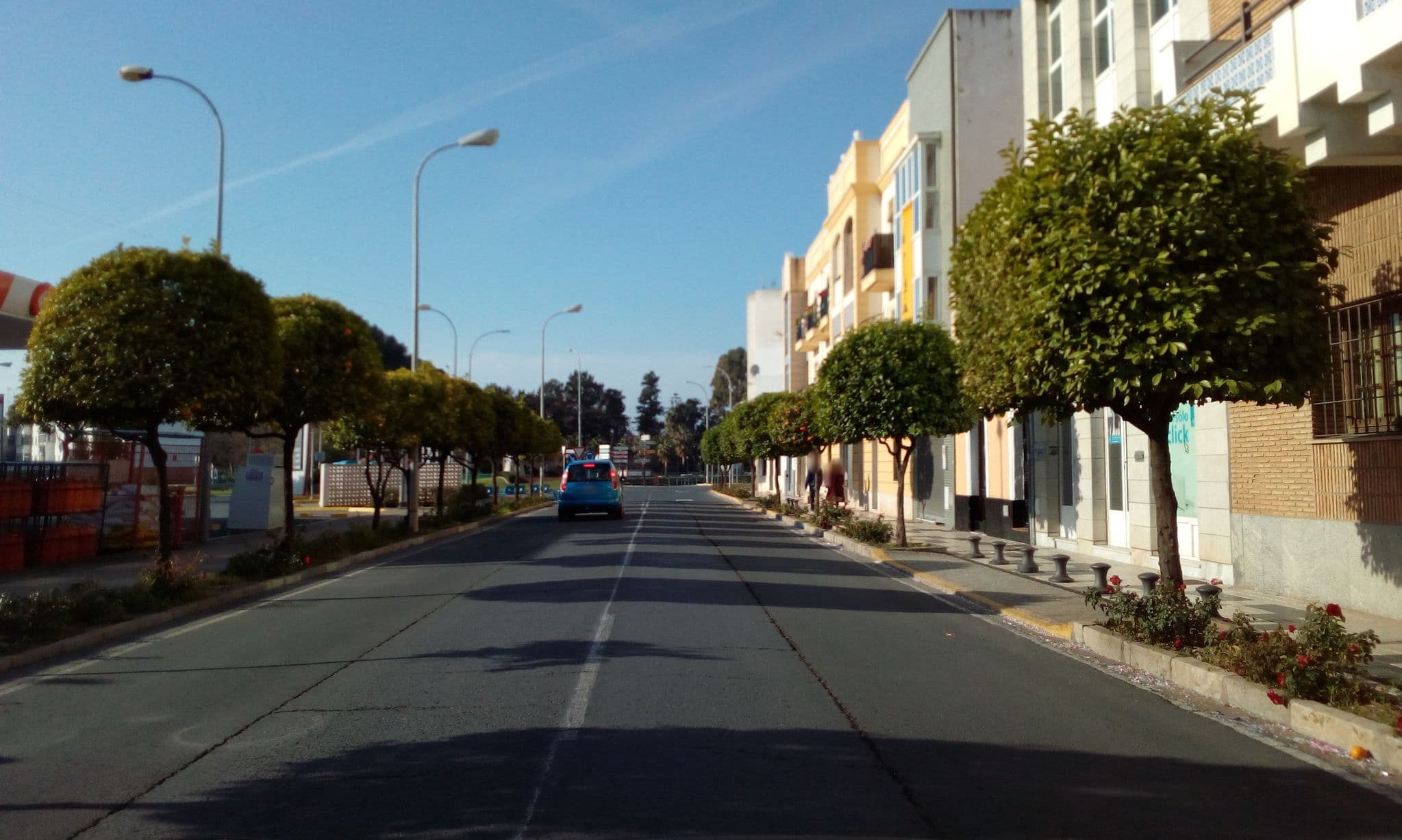 Street view near Hotel Luz de Guadiana, Ayamonte — © micmin1972 (CC BY-SA · Mapillary)