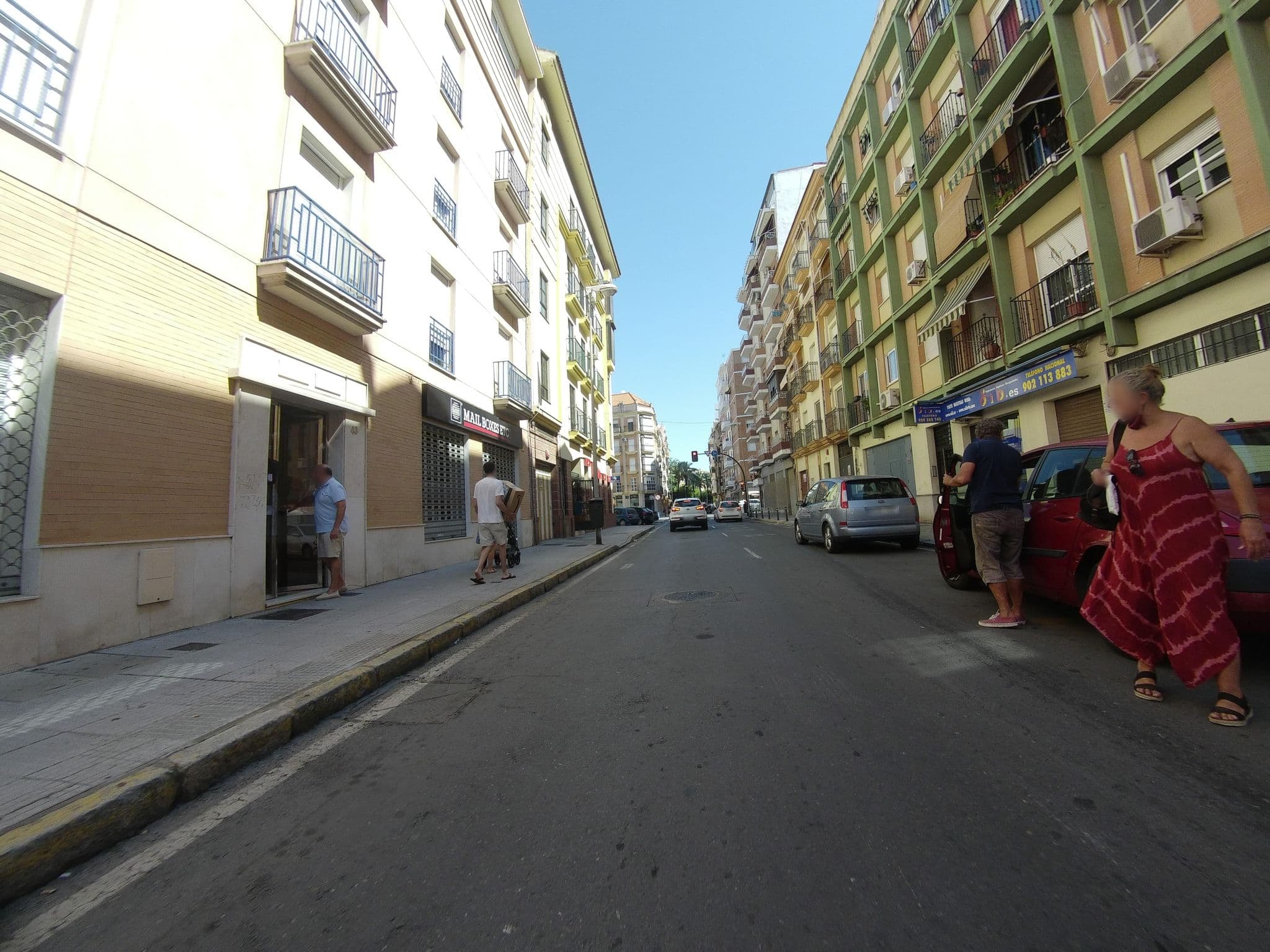 Street view near Pensión la Vega, Huelva — © chiseyin (CC BY-SA · Mapillary)