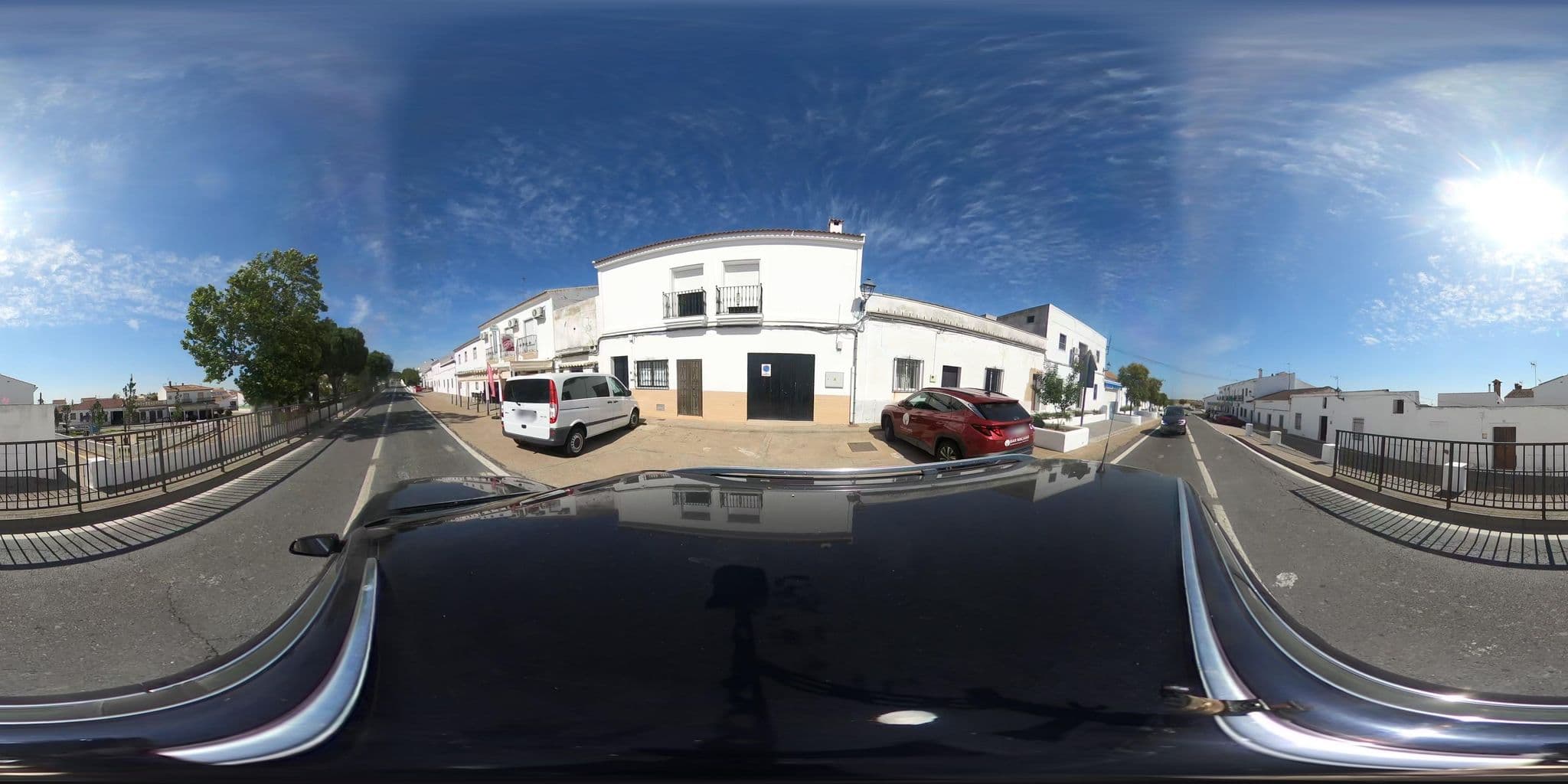 Street view near Hostal San Silvestre, Villablanca — © filohipo (CC BY-SA · Mapillary)