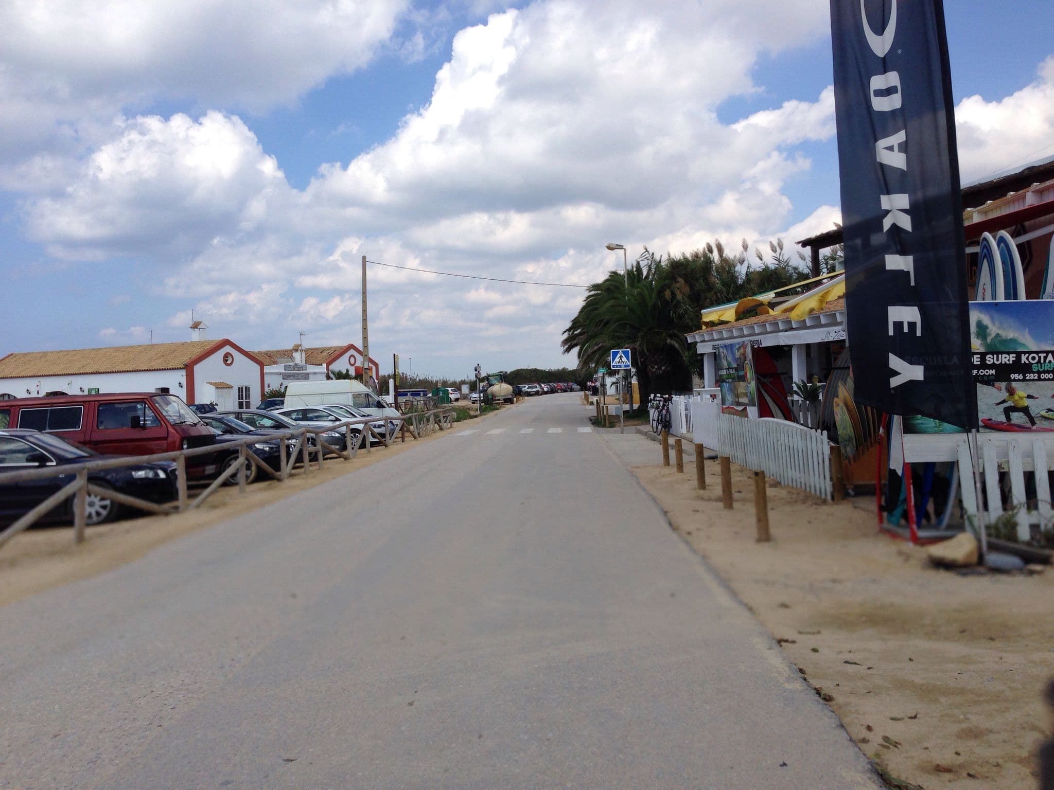 Street view near A-Frame Surf-Yogacamp, Conil de la Frontera — © flidolin (CC BY-SA · Mapillary)