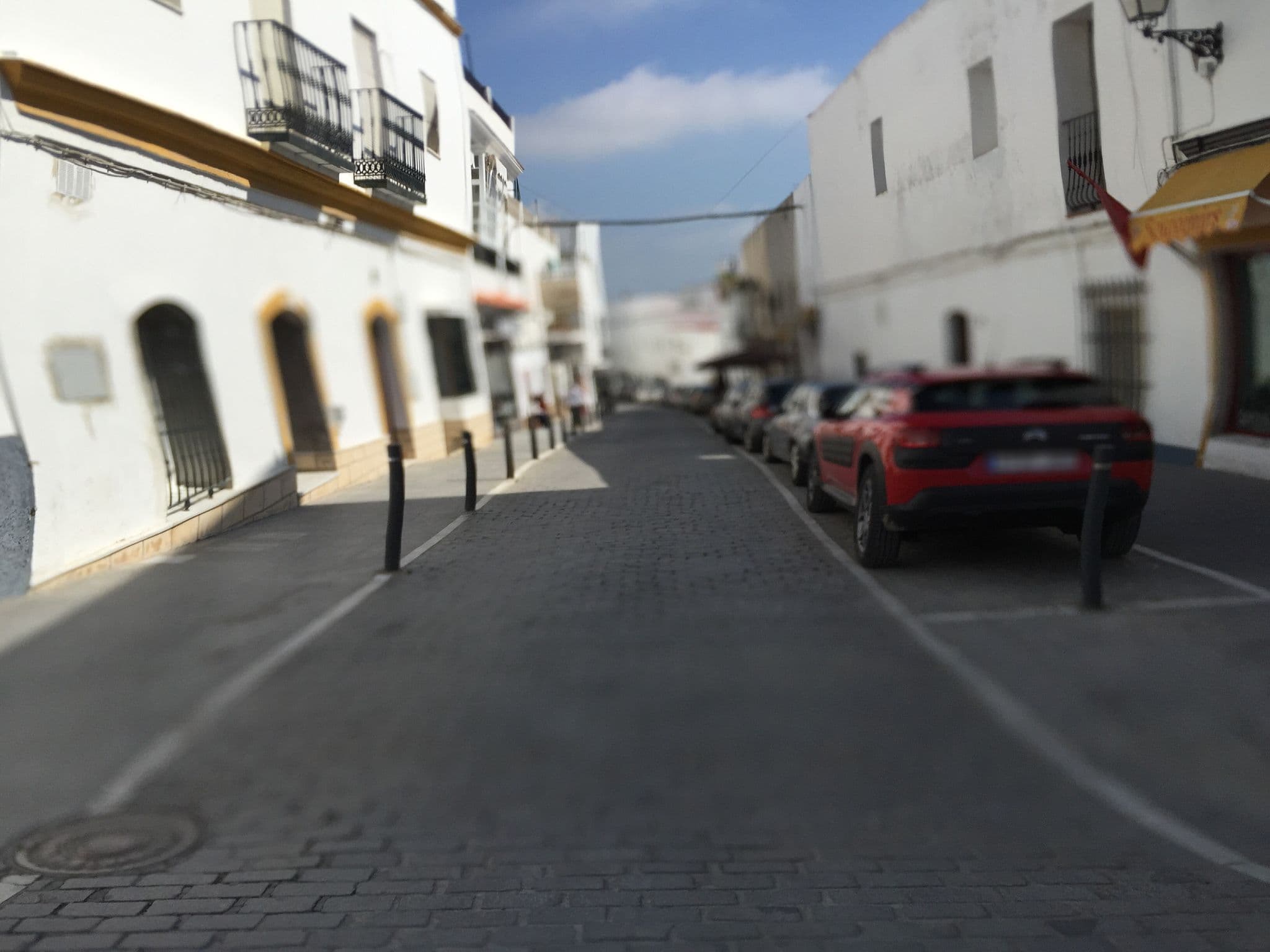 Street view near Arena Hostel Boutique, Conil de la Frontera — © flidolin (CC BY-SA · Mapillary)