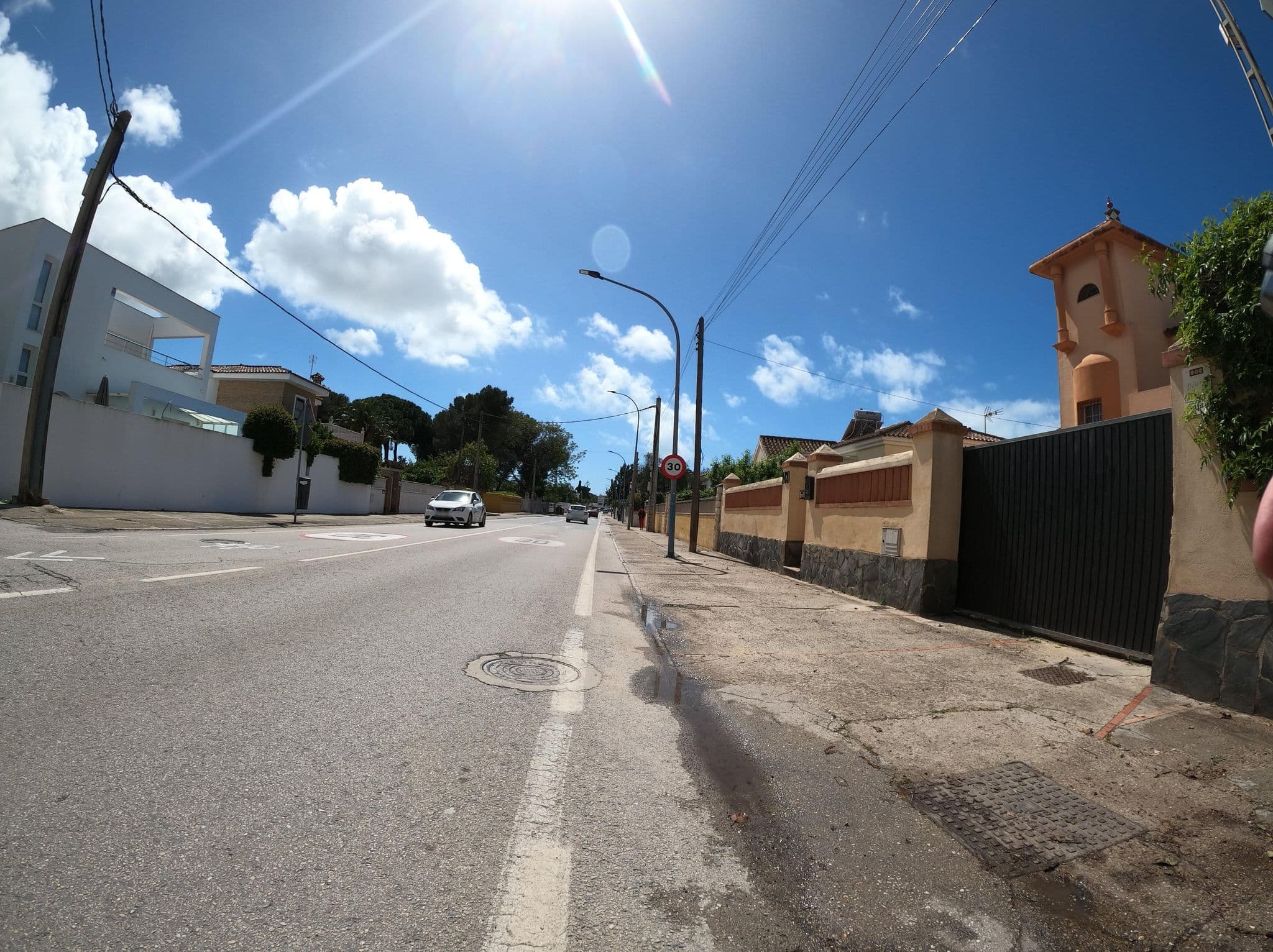 Street view near Hotel Meliá Sancti Petri, Chiclana de la Frontera — © Langfahrer (CC BY-SA · Mapillary)