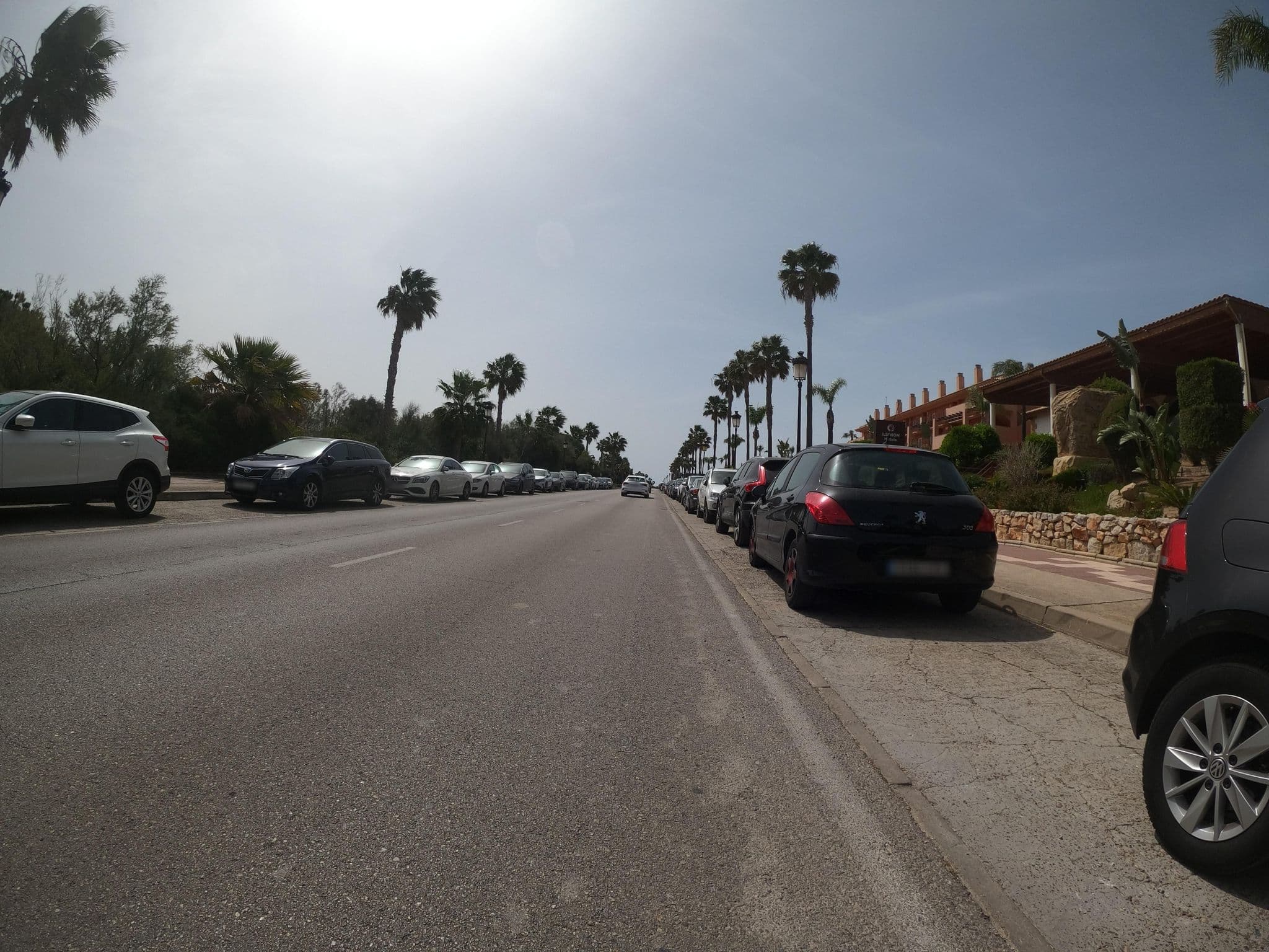 Street view near Hotel ILUNION Sancti Petri, Conil de la Frontera — © Langfahrer (CC BY-SA · Mapillary)