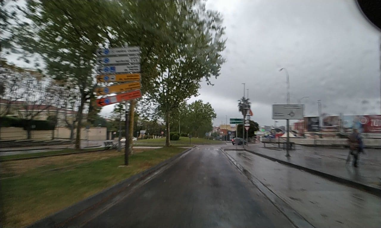 Street view near Tryp Medea, Mérida — © sanjorgepinho (CC BY-SA · Mapillary)