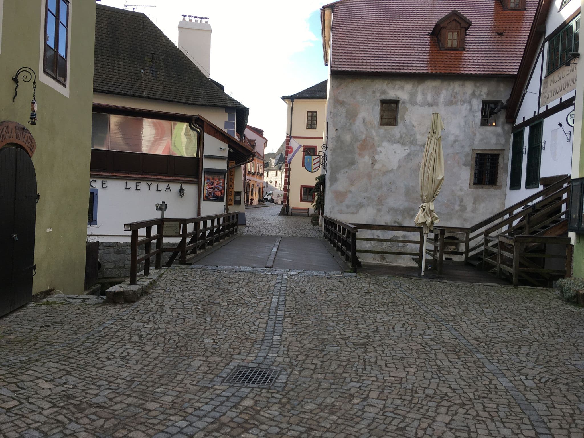 Street view near Muzeon c.k., Český Krumlov