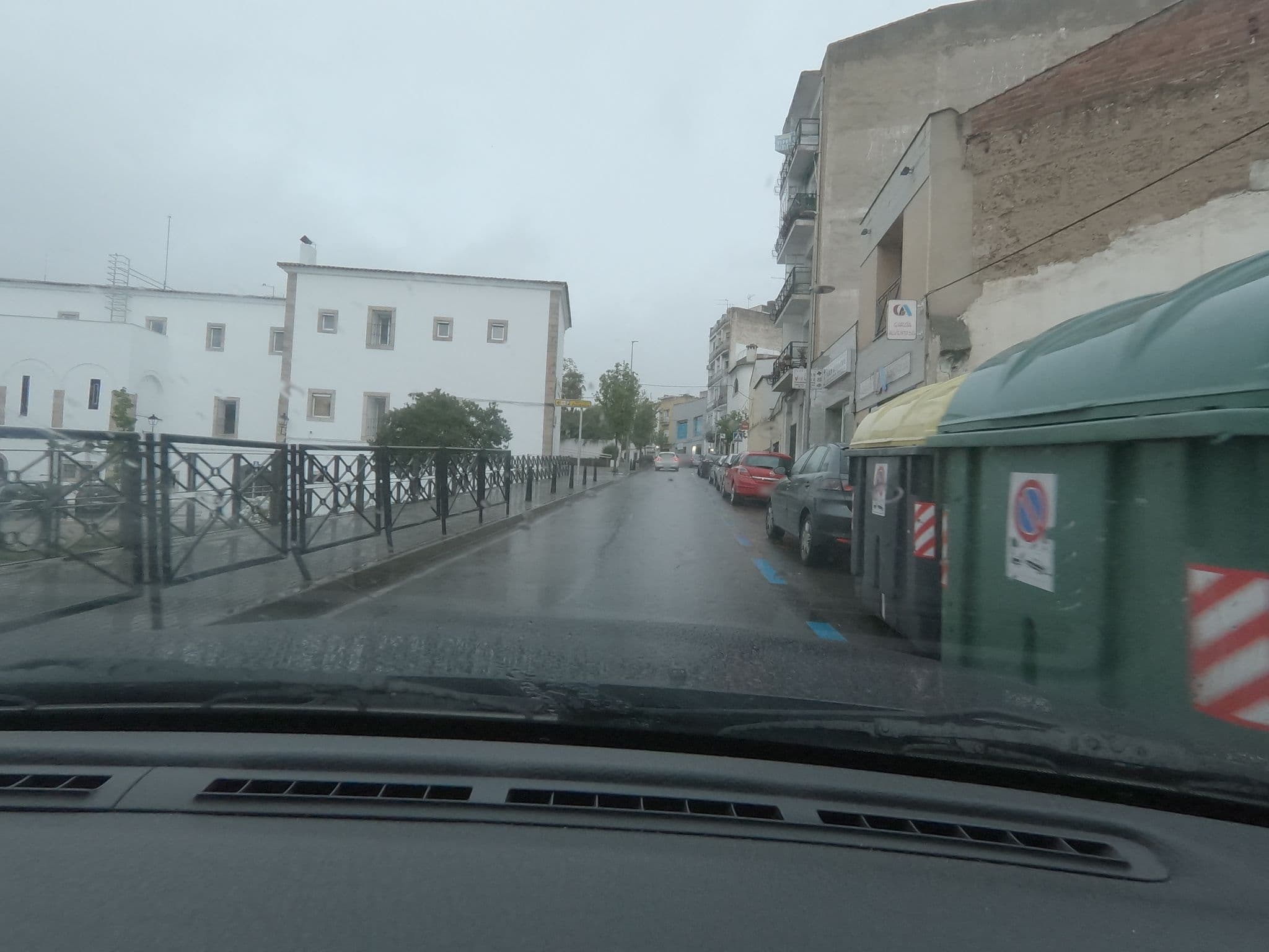 Street view near Hostal Bueno, Mérida — © sanjorgepinho (CC BY-SA · Mapillary)
