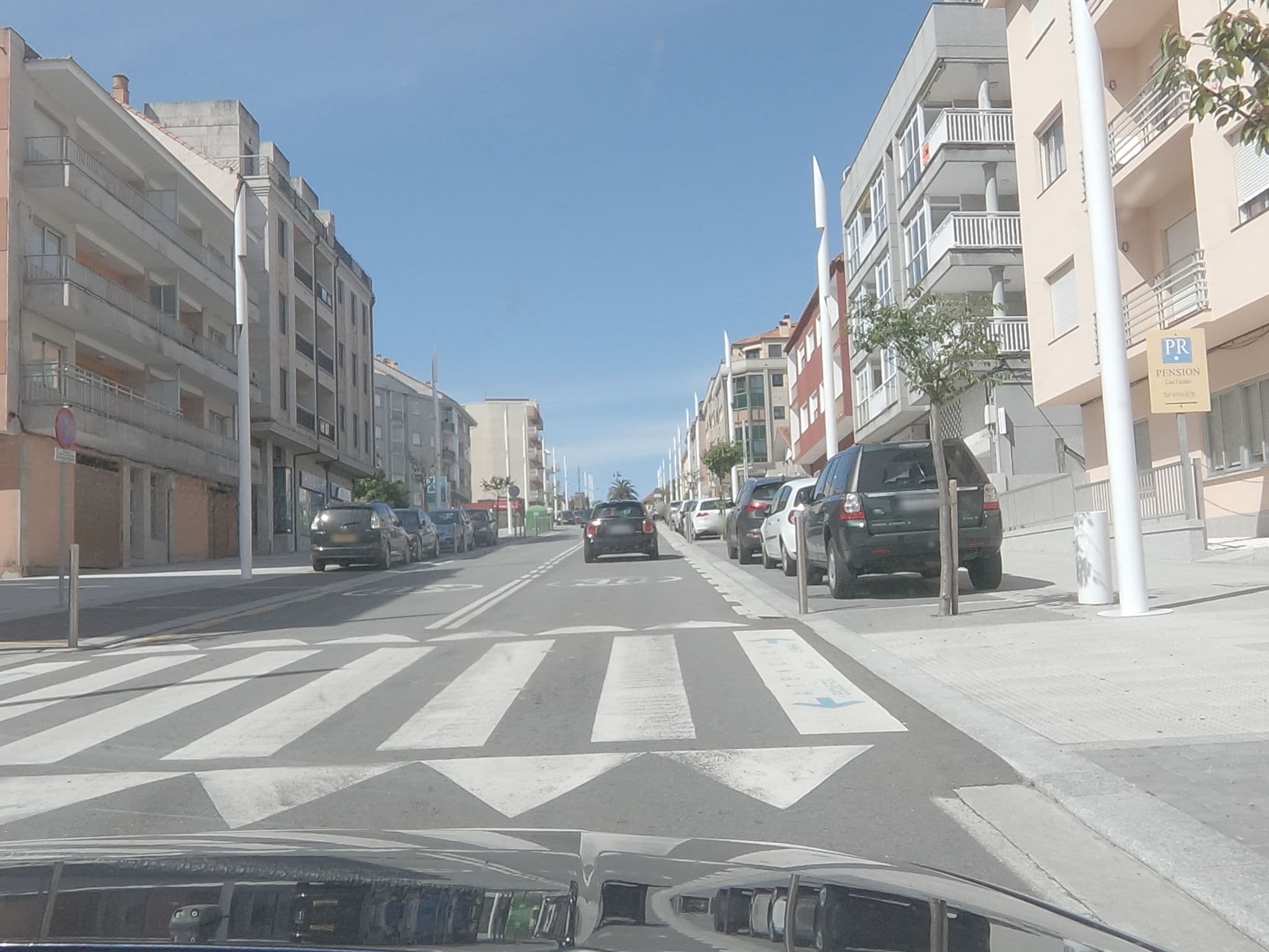 Street view near Apartamentos Trisquel, Sanxenxo — © sanjorgepinho (CC BY-SA · Mapillary)