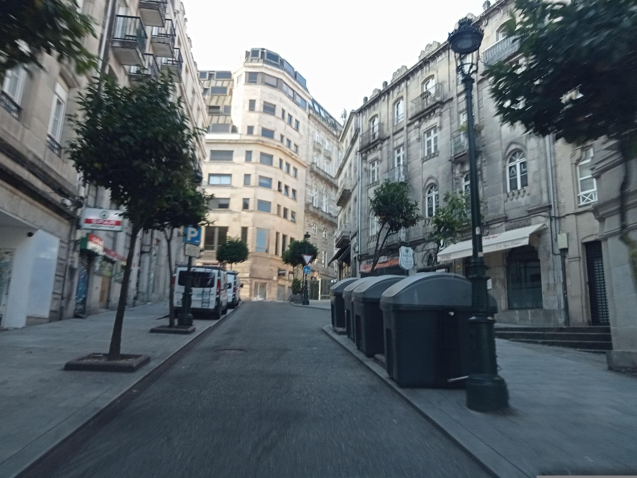 Street view near Hotel Aguila, Vigo — © JoseApi (CC BY-SA · Mapillary)