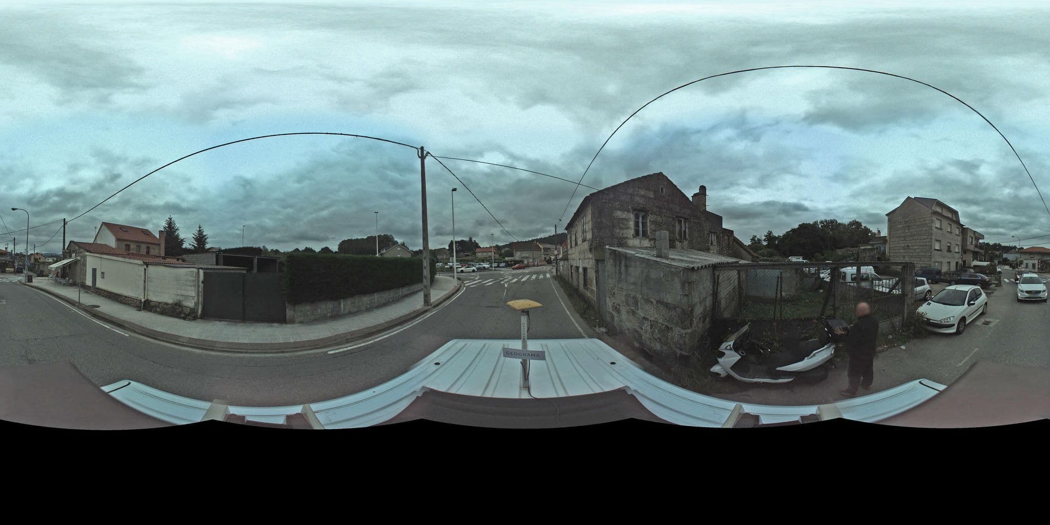 Street view near Amigos Camino Portugues, Pontevedra — © sgonzalezd (CC BY-SA · Mapillary)