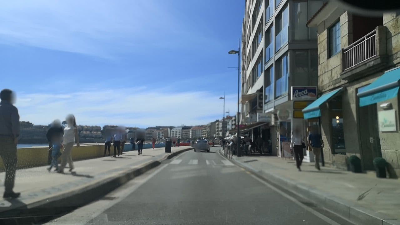 Street view near Hotel Roman, Sanxenxo — © sanjorgepinho (CC BY-SA · Mapillary)