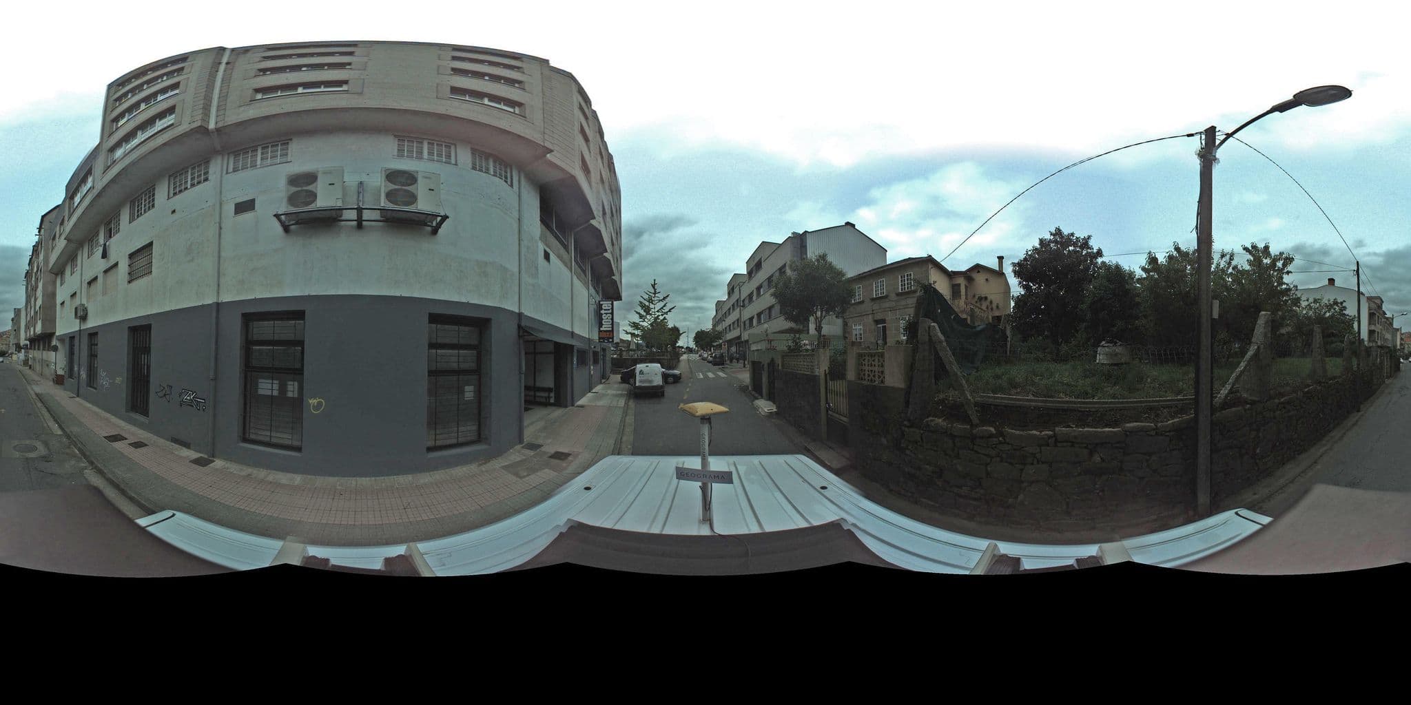Street view near Hostel Aloxa, Pontevedra — © sgonzalezd (CC BY-SA · Mapillary)