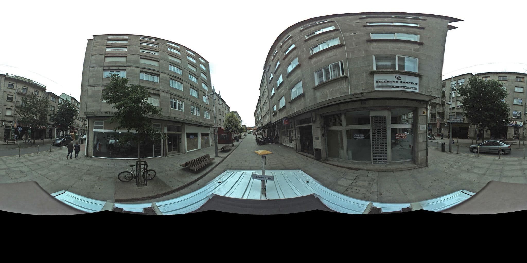 Street view near Hotel Mamá, Pontevedra — © sgonzalezd (CC BY-SA · Mapillary)