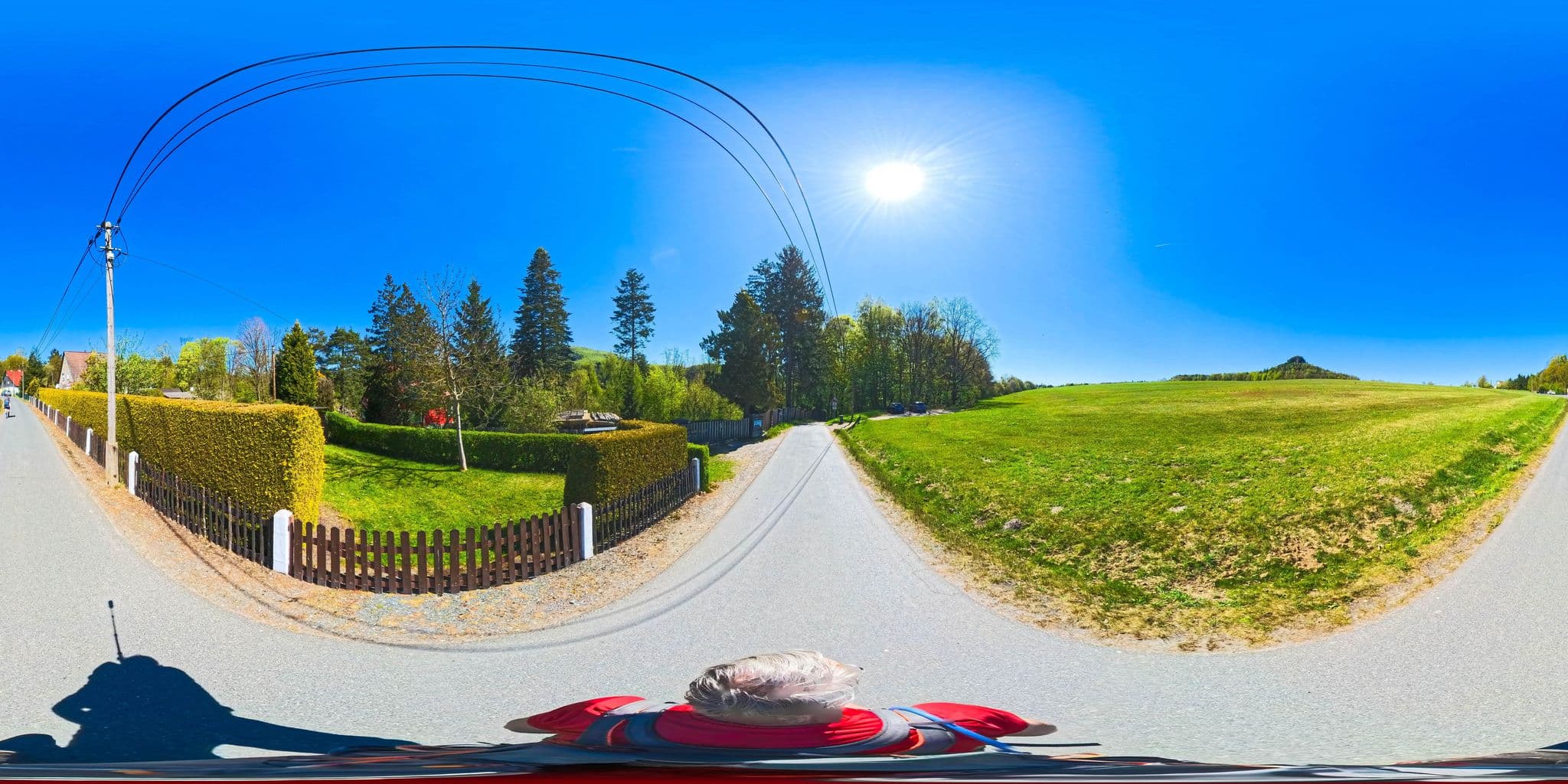Street view near Waldhufenhaus Schöna, Děčín — © Hol_Ger (CC BY-SA · Mapillary)
