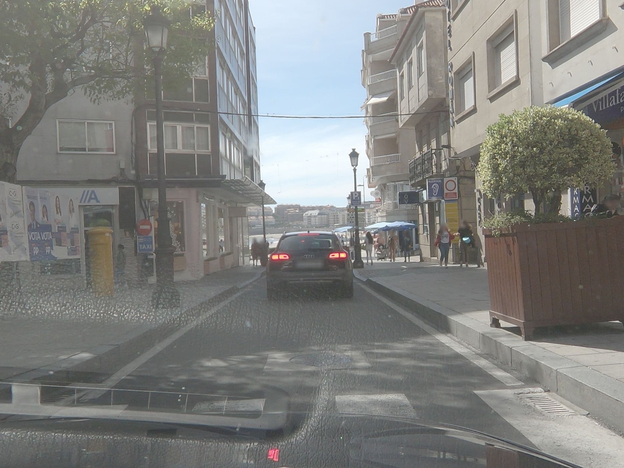 Street view near Hotel Pipo, Sanxenxo — © sanjorgepinho (CC BY-SA · Mapillary)