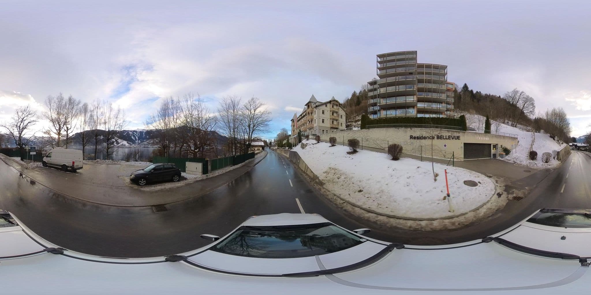 Street view near Residence Bellevue by Alpin Rentals, Thumersbach — © osmplus_org (CC BY-SA · Mapillary)