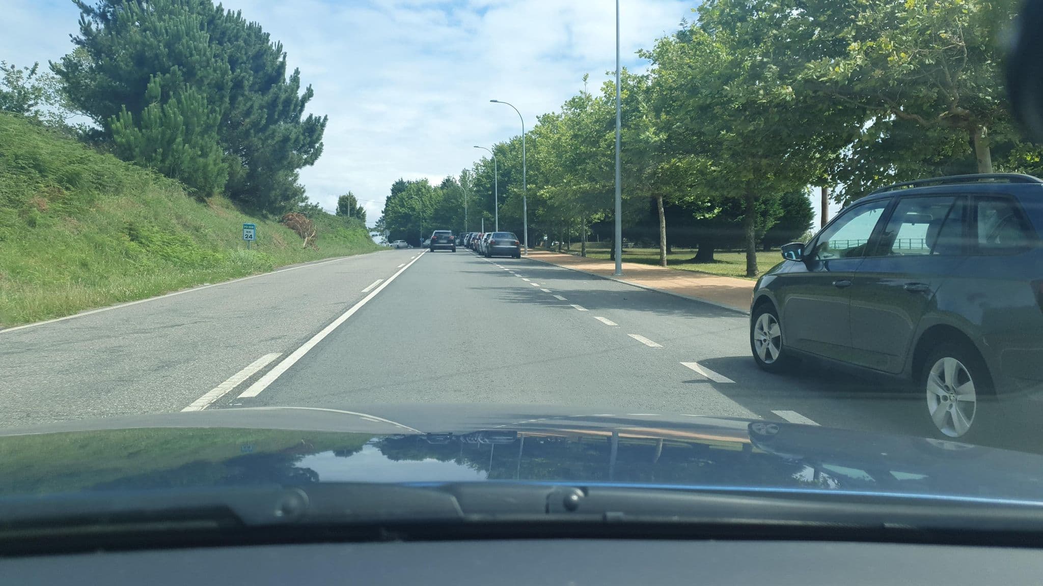 Street view near Hotel Mar Azul, Portonovo — © pablolampon (CC BY-SA · Mapillary)
