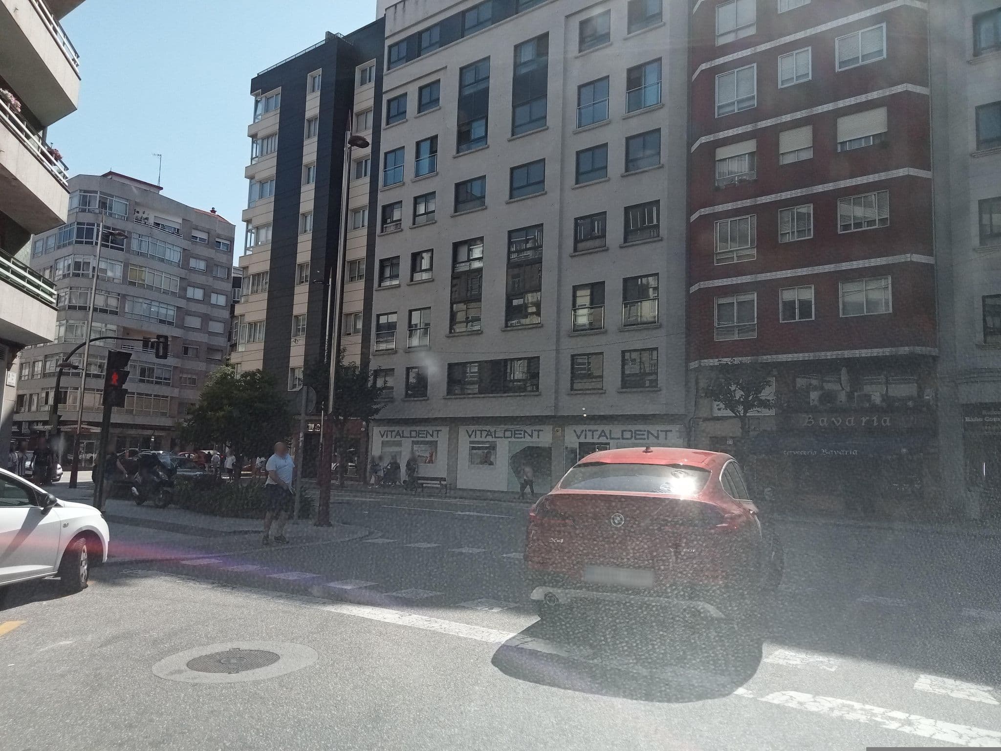 Street view near Pensión Lalín**, Vigo — © JoseApi (CC BY-SA · Mapillary)