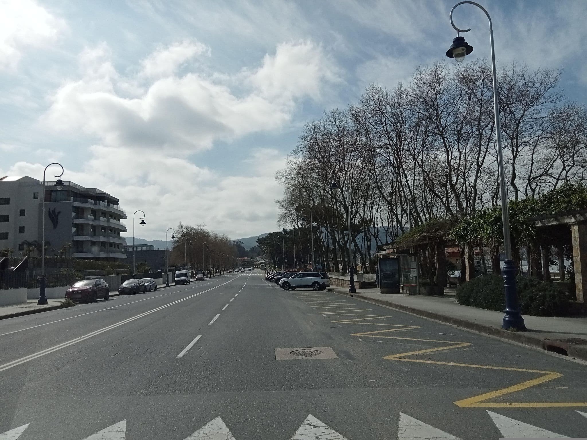Street view near Hotel HLG Samil, Vigo — © JoseApi (CC BY-SA · Mapillary)