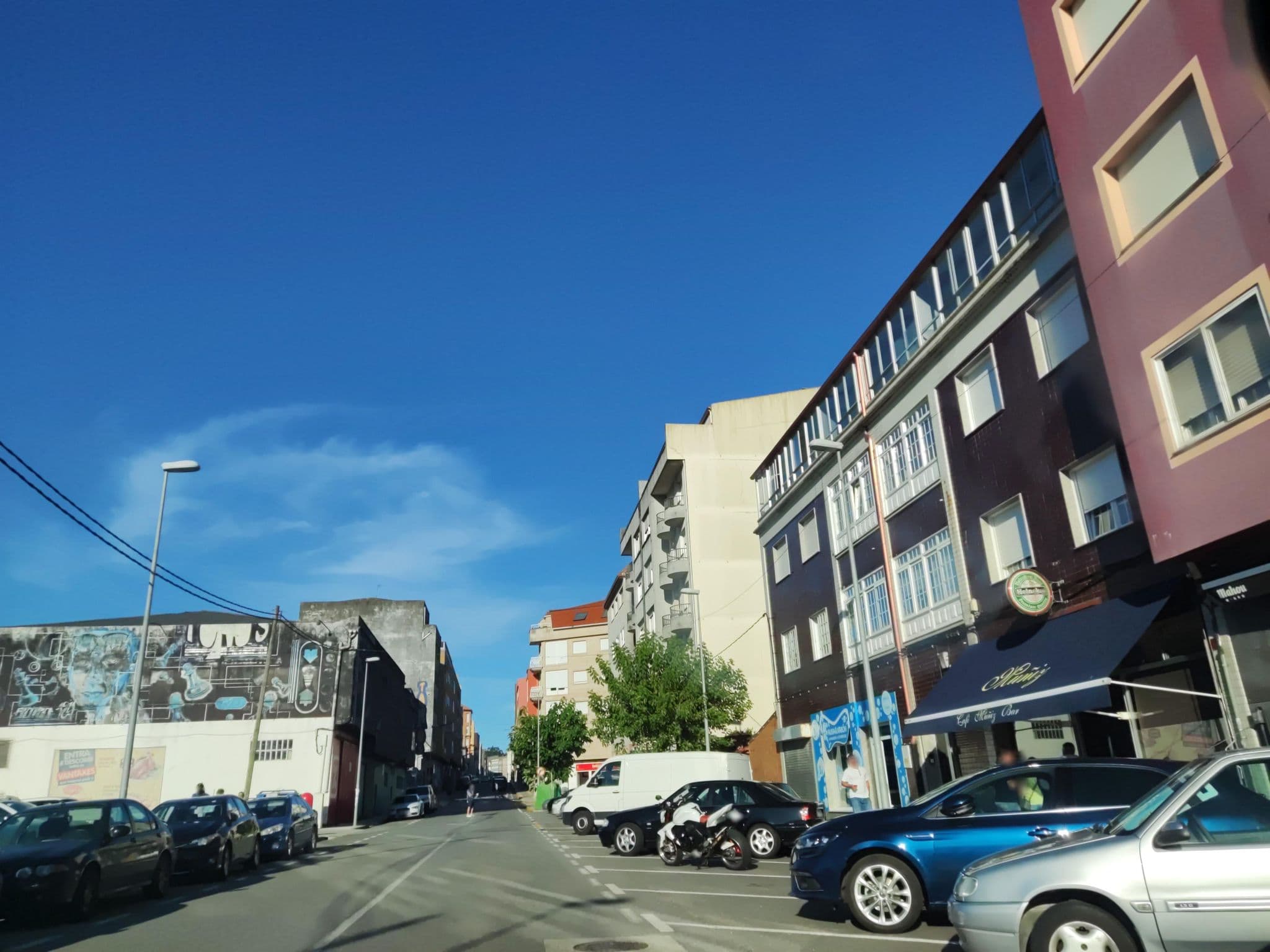 Street view near Hostal Hamburgo, Boiro — © polkillas (CC BY-SA · Mapillary)