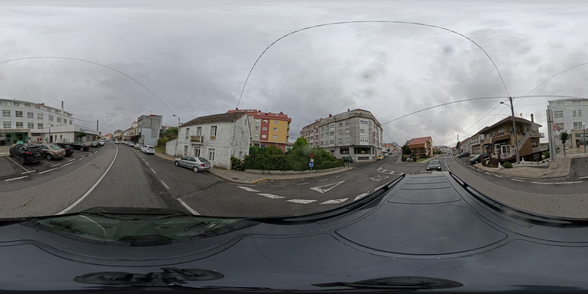 Street view near Hotel Monte Blanco, Laxe — © seraq (CC BY-SA · Mapillary)