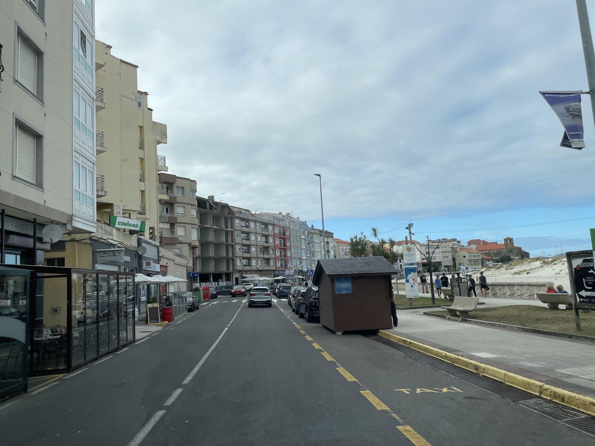 Street view near Hotel O Náutico Laxe,, Laxe — © seraq (CC BY-SA · Mapillary)