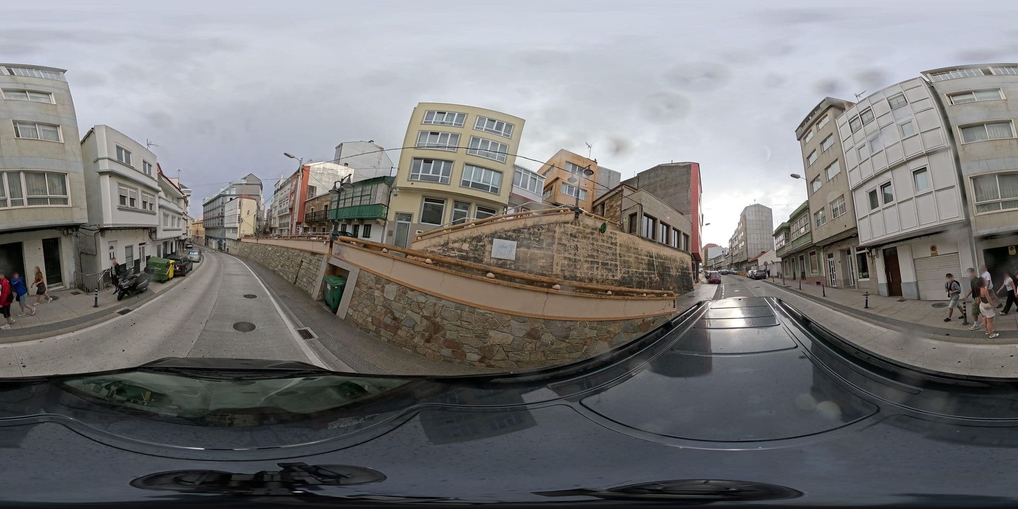 Street view near Hostal Novo, Malpica — © seraq (CC BY-SA · Mapillary)