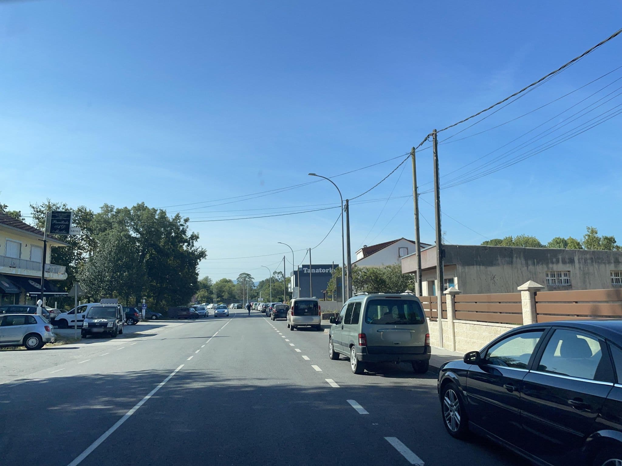 Street view near Cabañitas del Bosque, Outes — © seraq (CC BY-SA · Mapillary)