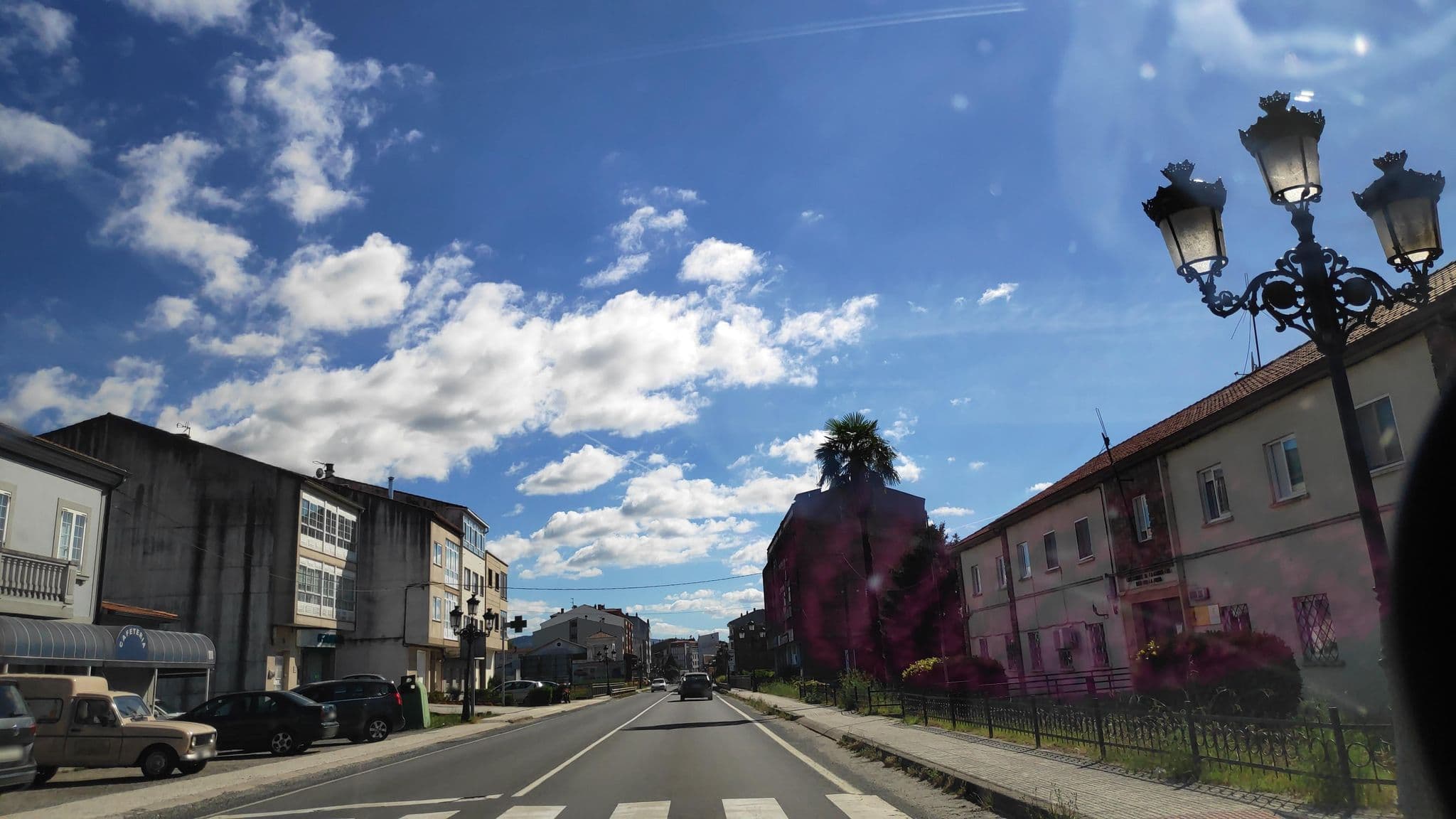 Street view near Albergue Cruces de Iria, Padrón — © polkillas (CC BY-SA · Mapillary)
